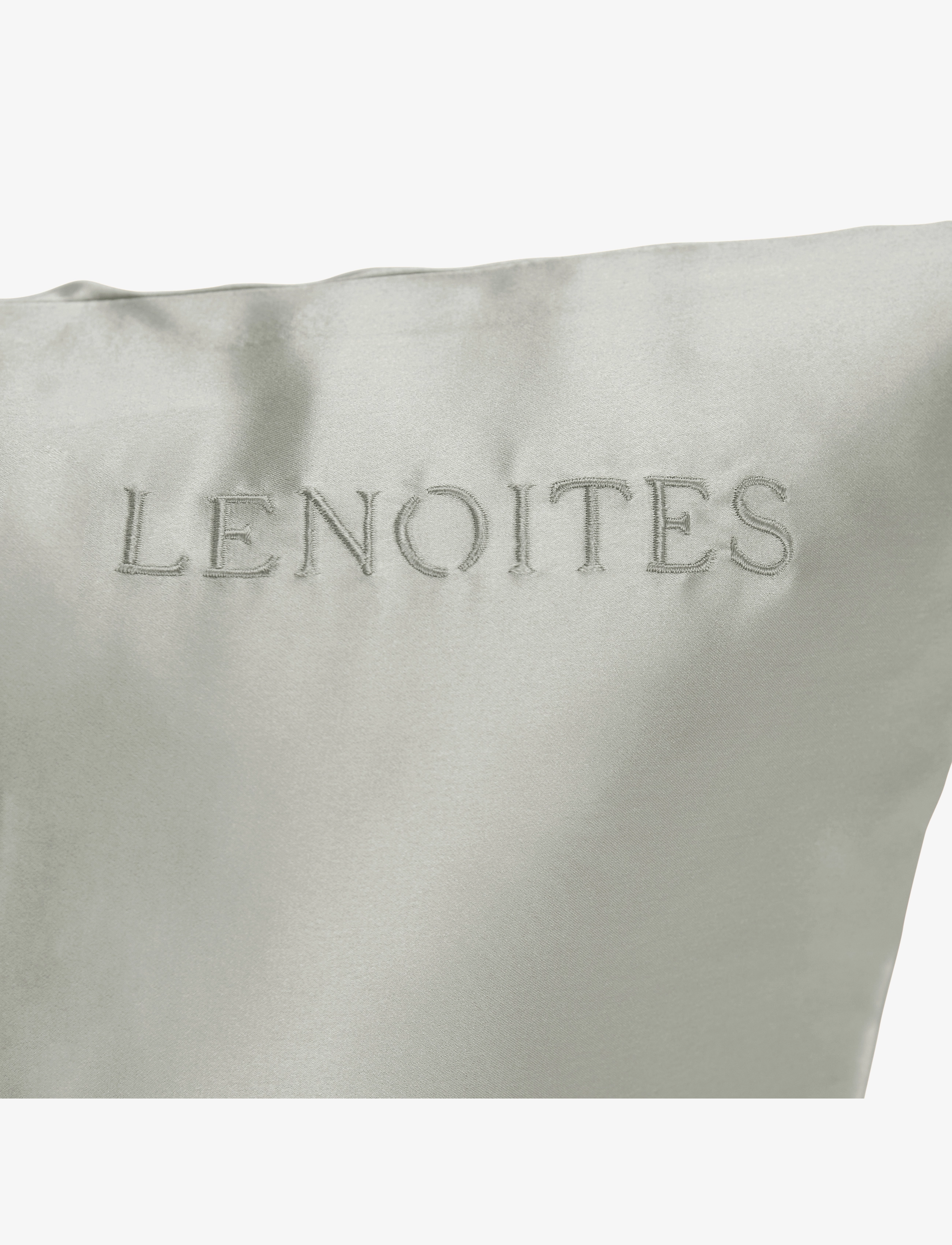 Lenoites - Mulberry Silk Pillowcase, 50x66 - köp efter pris - grey - 2
