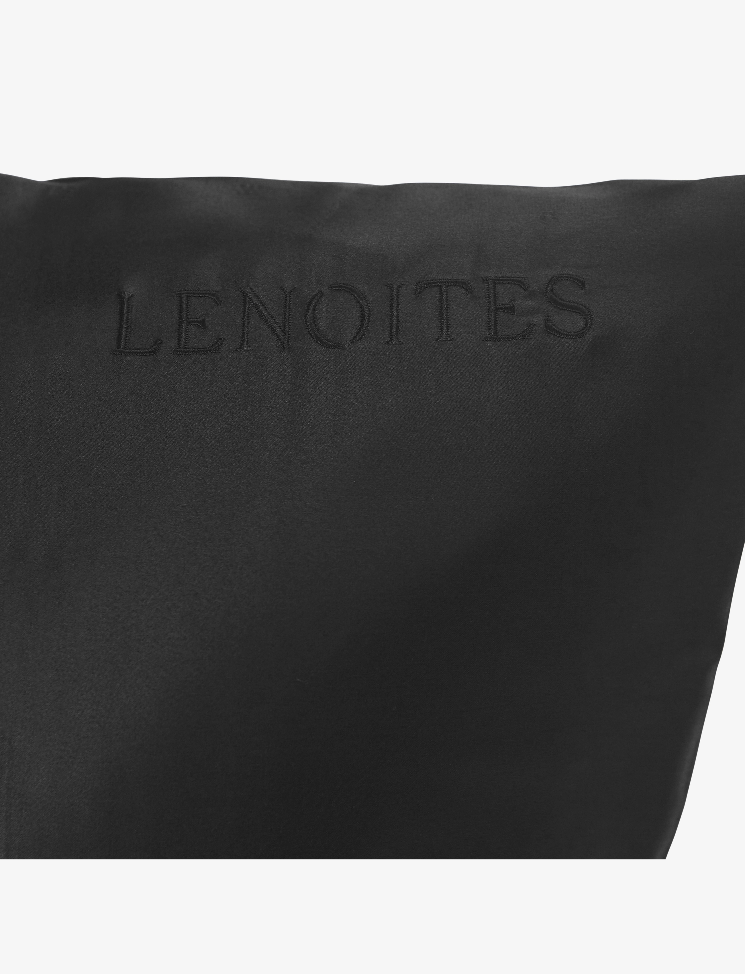 Lenoites - Mulberry Silk Pillowcase, 50x67 - osta hinnan perusteella - black - 2