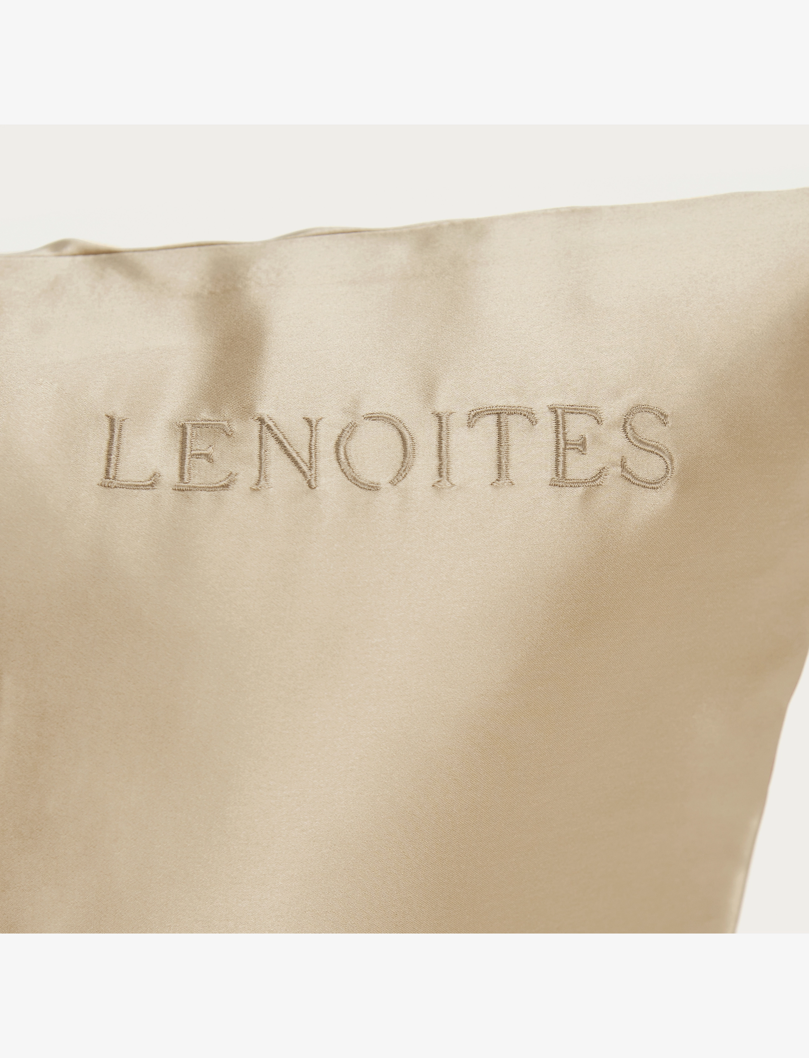 Lenoites - Mulberry Silk Pillowcase 50x90cm Beige - beige - 2