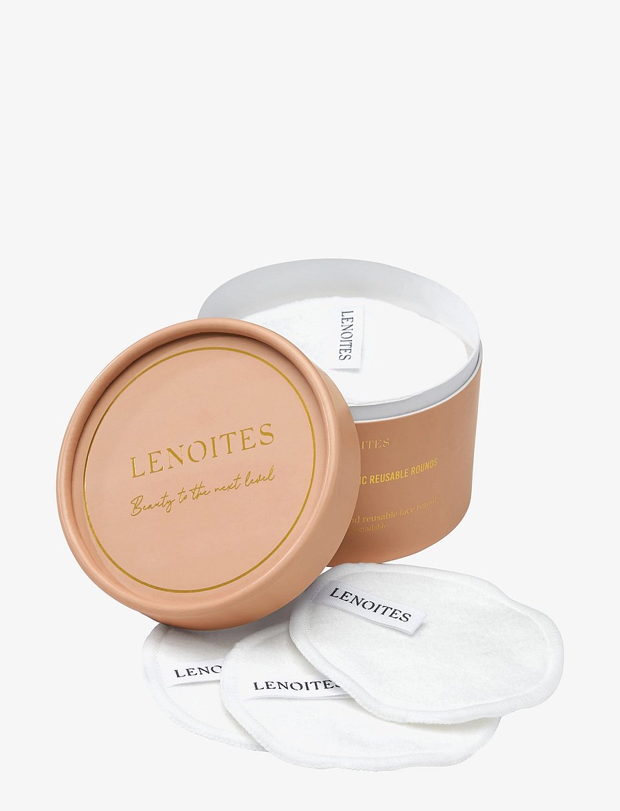 Lenoites - Organic reusable Rounds - puhastaja - white - 1