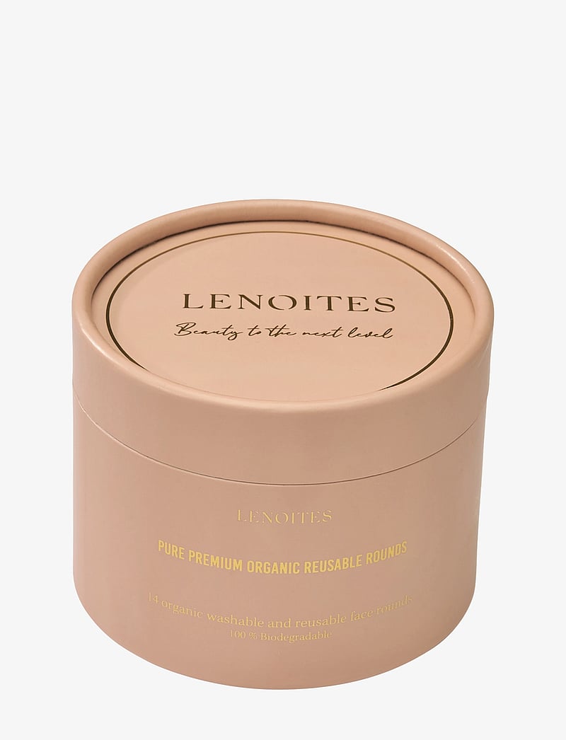 Lenoites - Organic reusable Rounds - puhastaja - white - 3
