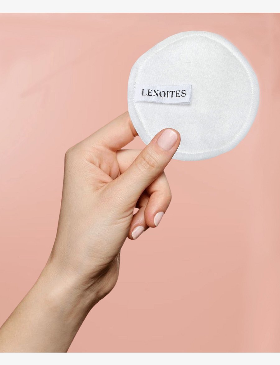 Lenoites - Organic reusable Rounds, Refill - skincare - white - 2