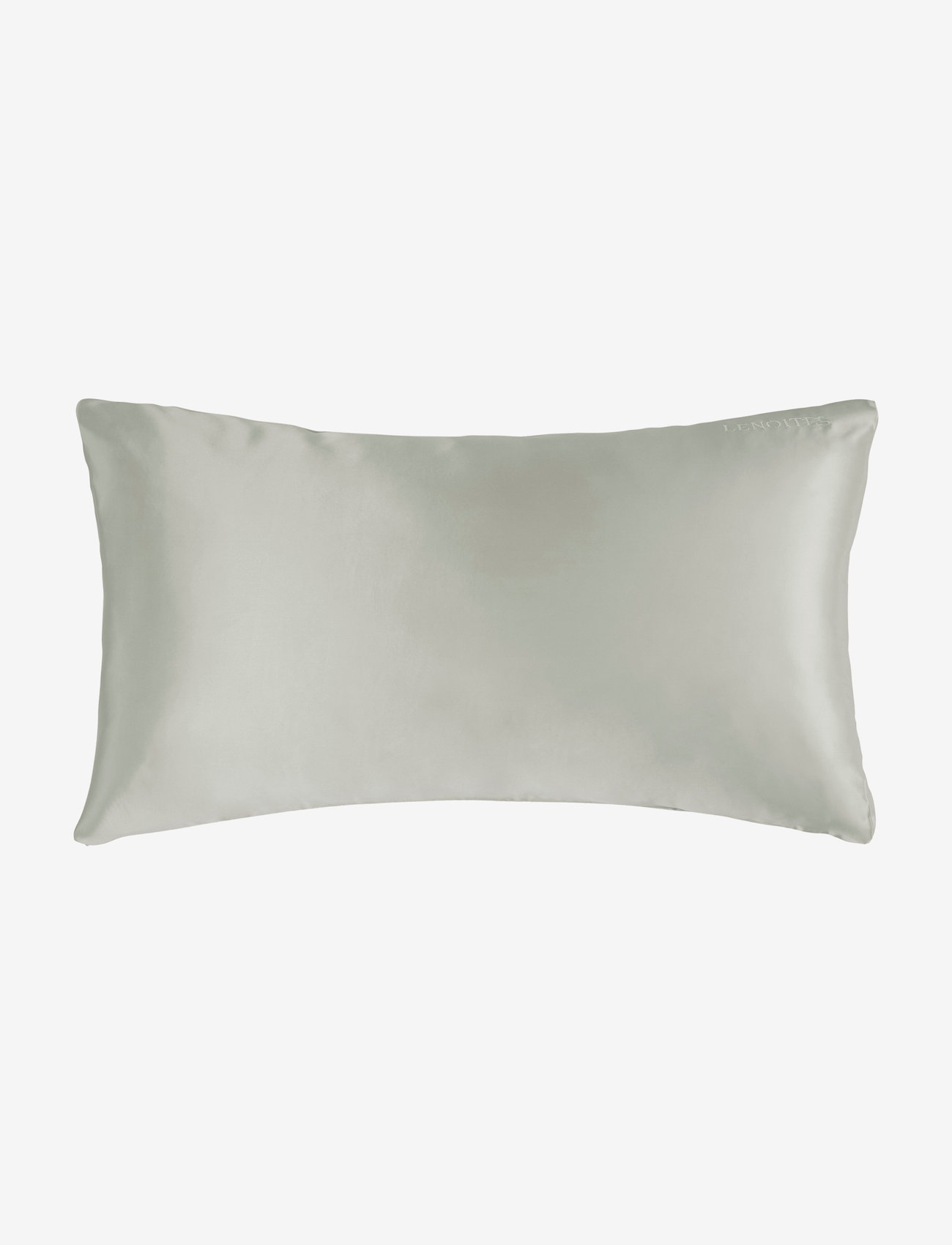 Lenoites - Mulberry Silk Pillowcase, 50x90 cm - pudebetræk - grey - 0