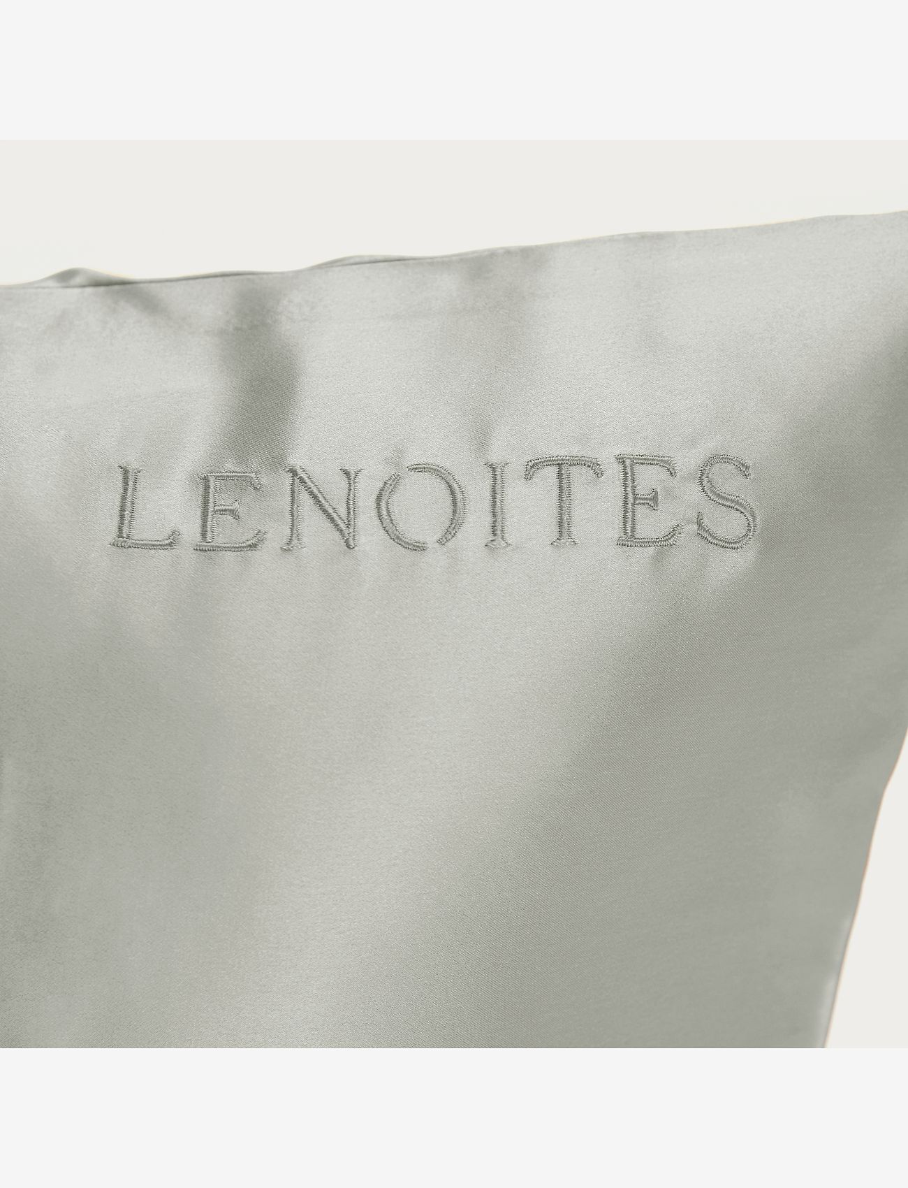 Lenoites - Mulberry Silk Pillowcase, 50x90 cm - pudebetræk - grey - 2