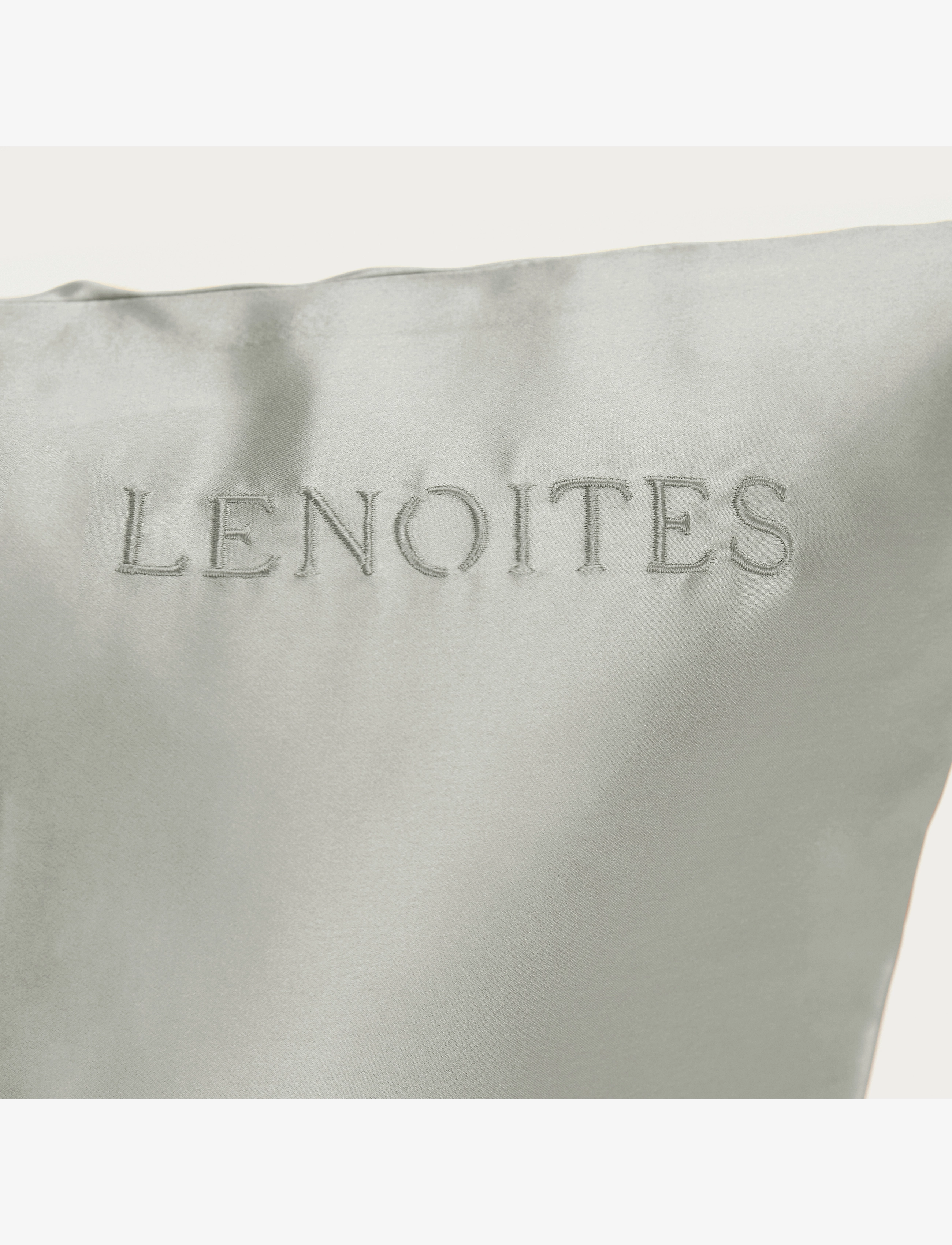 Lenoites - Mulberry Silk Pillowcase, 50x90 cm - padjapüürid - grey - 2