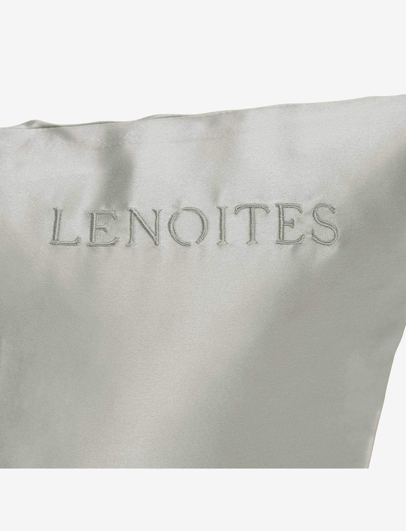 Lenoites - Mulberry Silk Pillowcase, 50x90 cm - pudebetræk - grey - 3