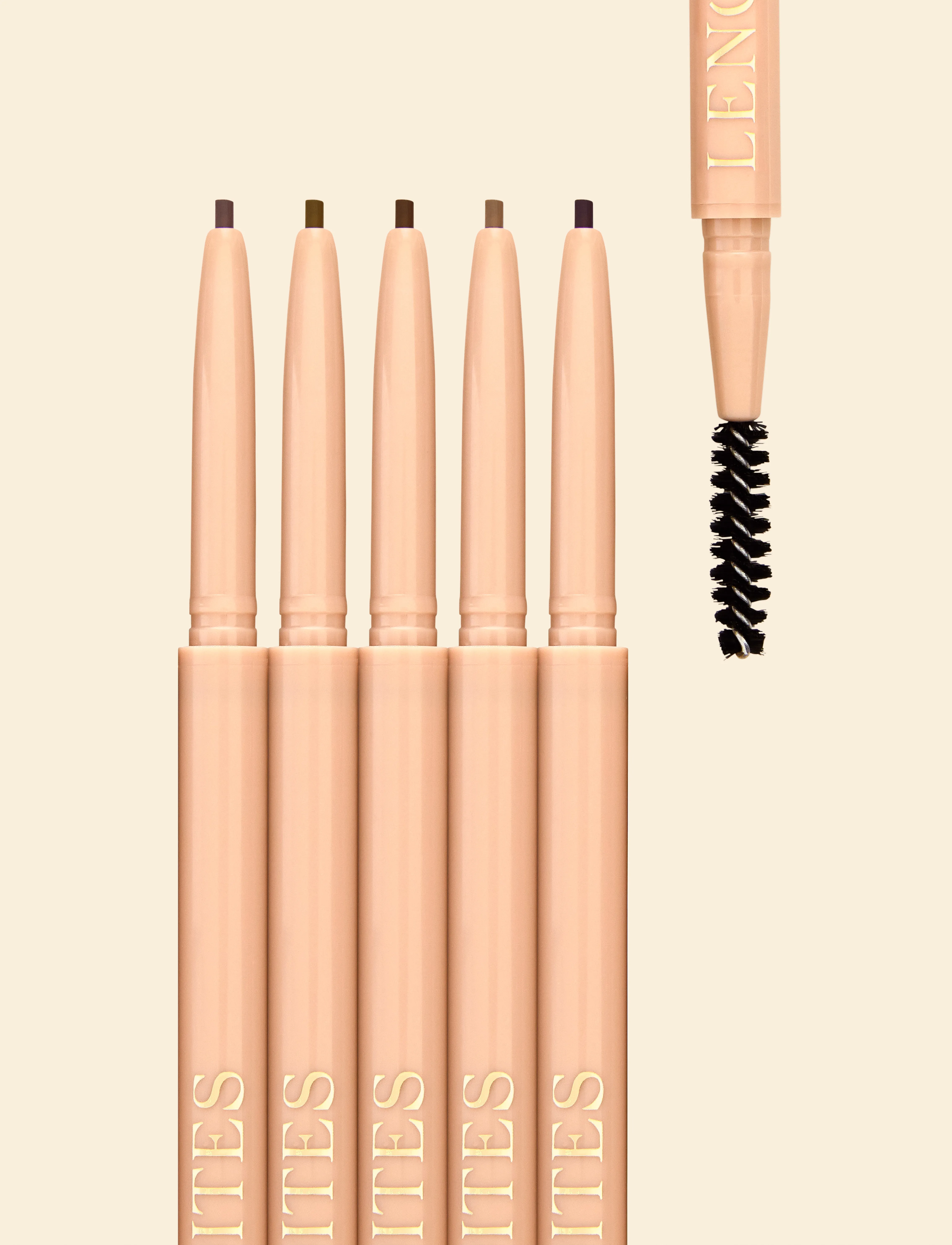 Lenoites - Brow Micro Sculpting Pencil 02. Taupe - 02. brown - 4