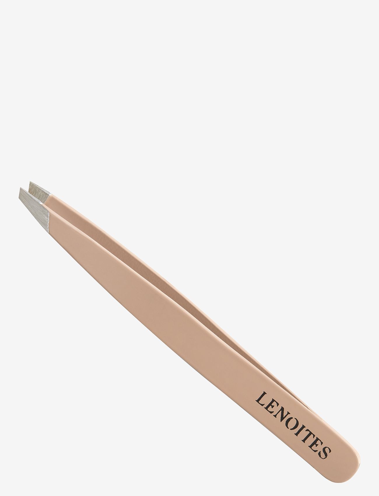 Lenoites - Premium Slant Tweezer - meikit - pink/nude - 1