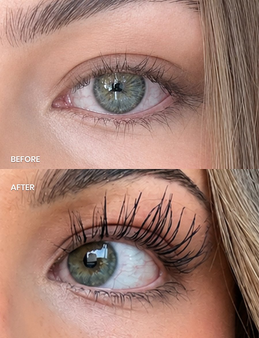 Lenoites - PowerLash Growth Serum Mascara Black - Ögon & bryn - black - 0