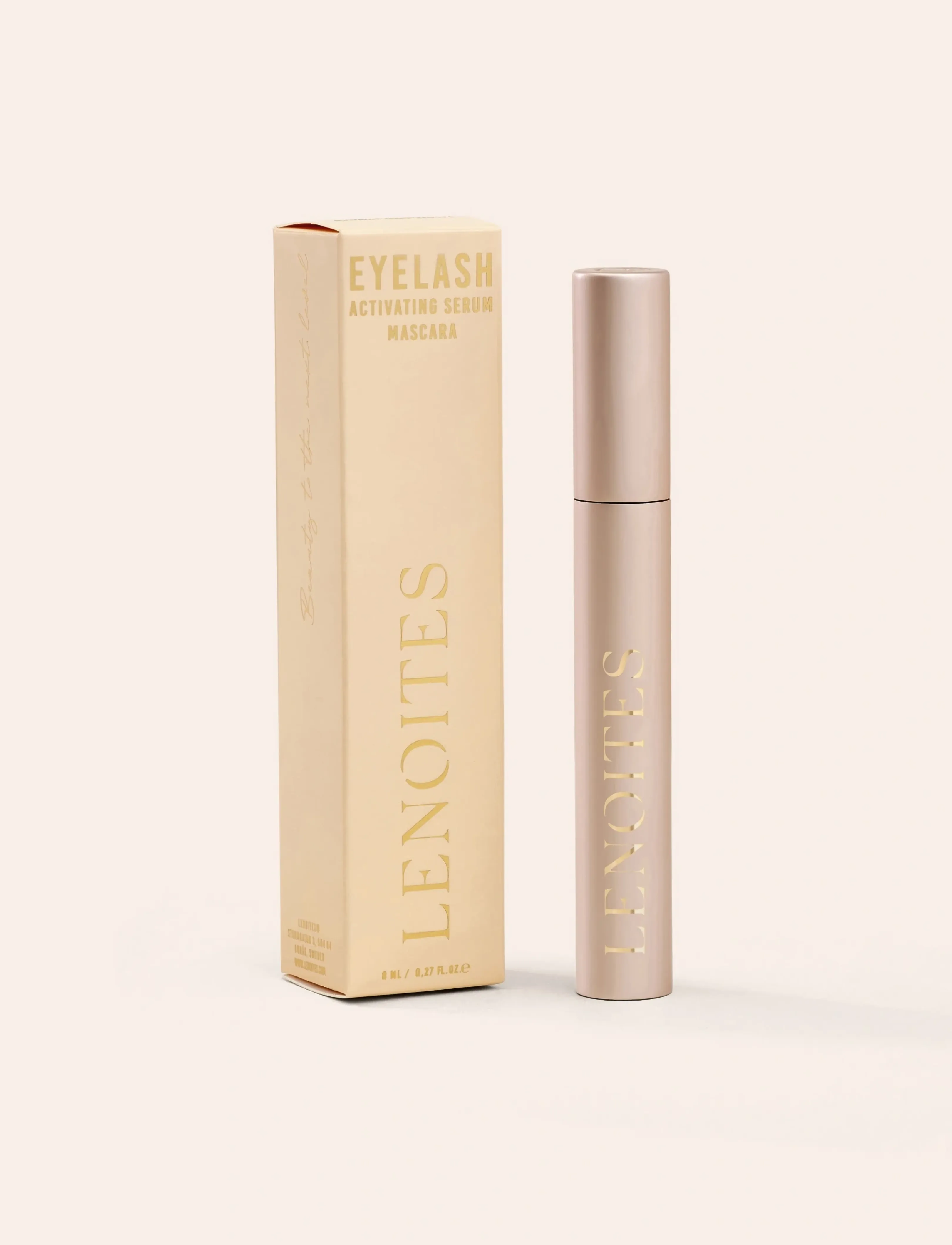 Lenoites - Lenoites® Eyelash Activating Serum Mascara Black - acīm un uzacīm - black - 3