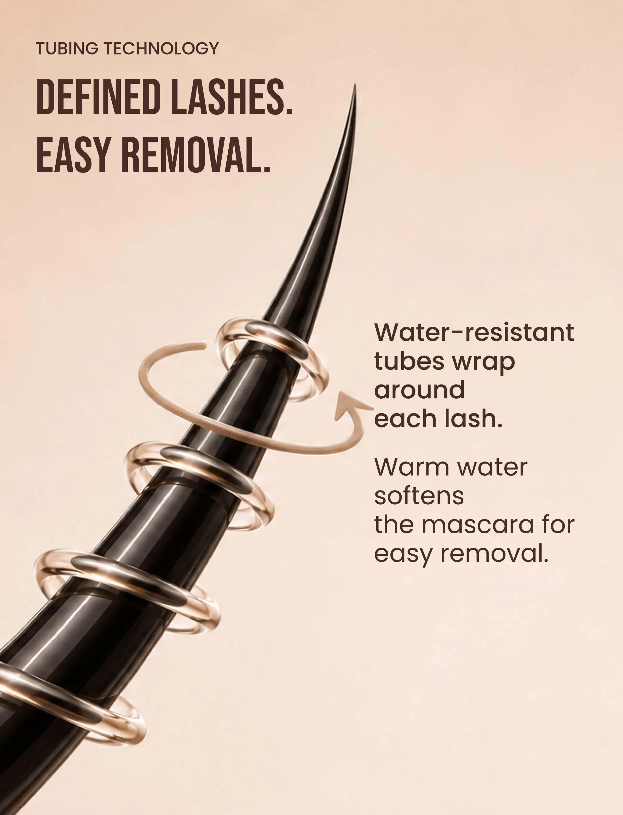 Lenoites - PowerLash Growth Serum Mascara Brown - silmad ja kulmud - brown - 5