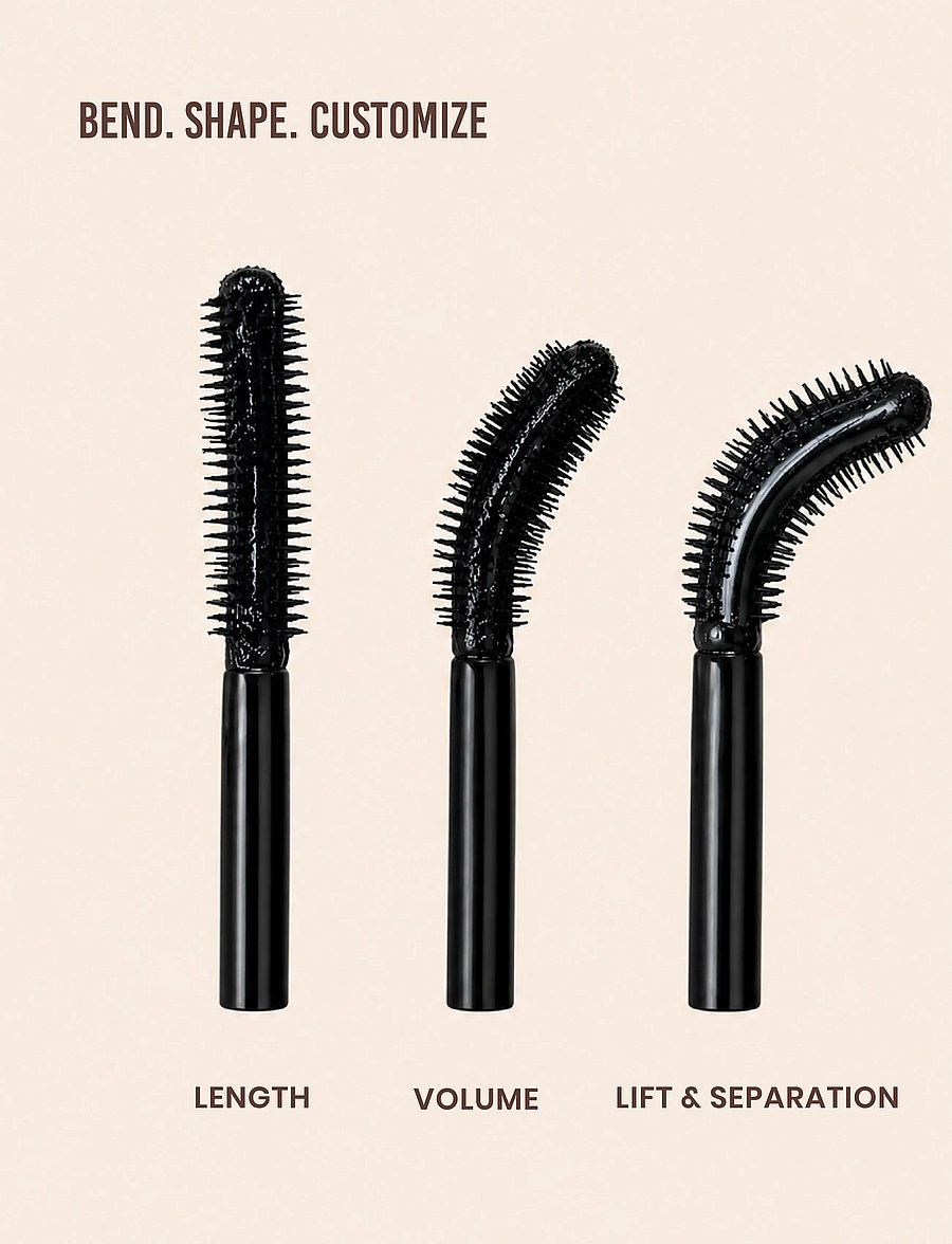 Lenoites - LashSculpt Serum Infused Mascara - silmät ja kulmakarvat - brown - 0