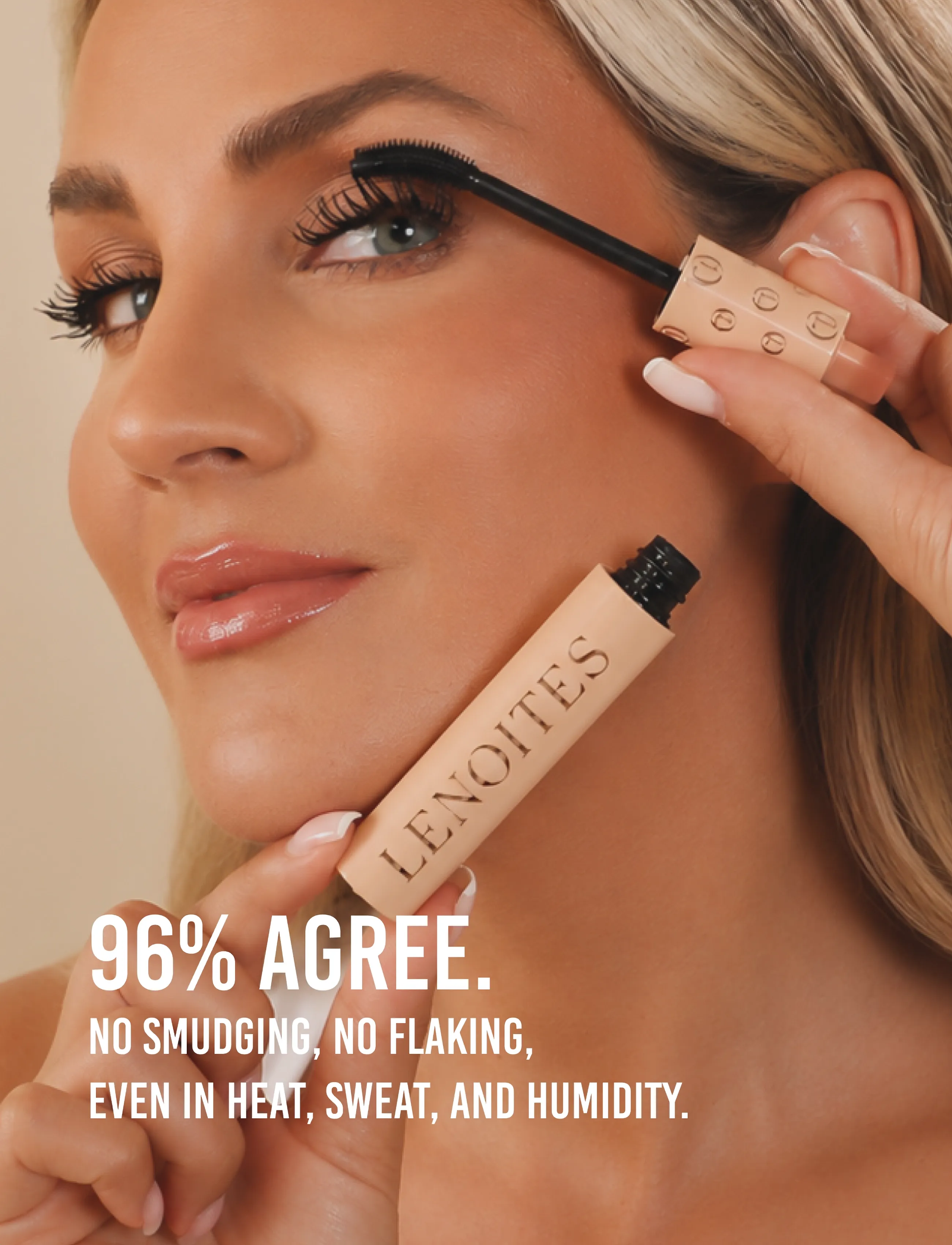 Lenoites - LashSculpt Serum Infused Mascara - Ögon & bryn  - brown - 3