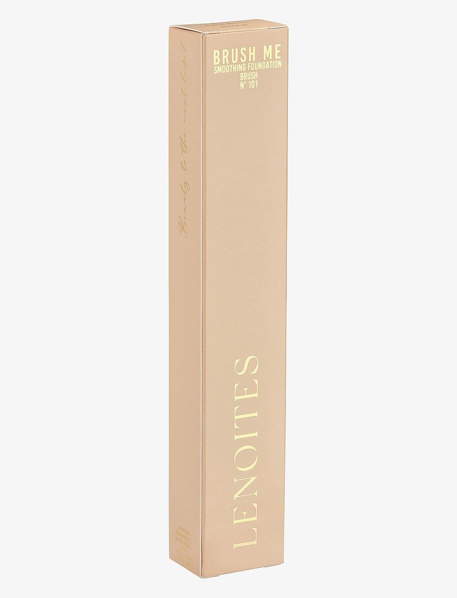 Lenoites - Smoothing Foundation Brush N°101 - förðunarvörur - black - 3
