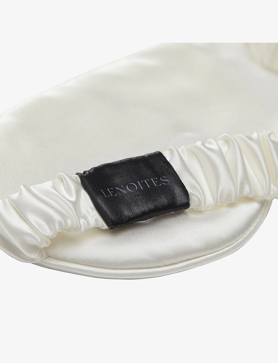 Lenoites - Mulberry Sleep Mask - unemaskid - white - 3