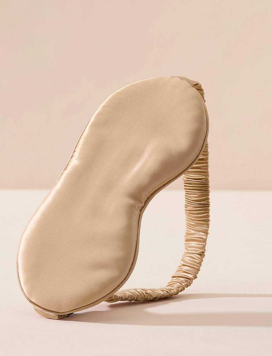 Lenoites - Mulberry Sleep Mask - unemaskid - beige - 0