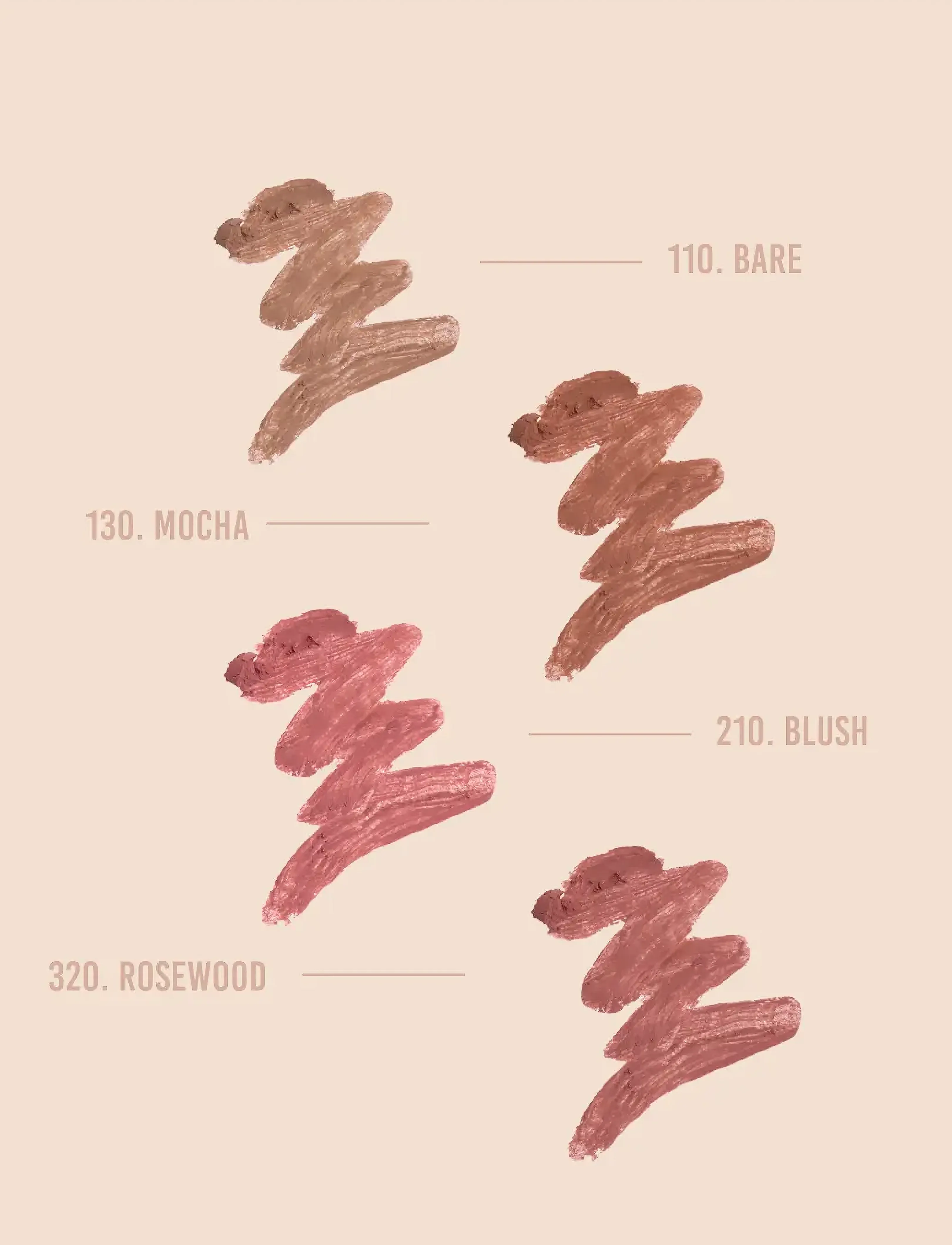 Lenoites - Shape & Sculpt Lip Liner - klar for date night - 130 mocha - 3