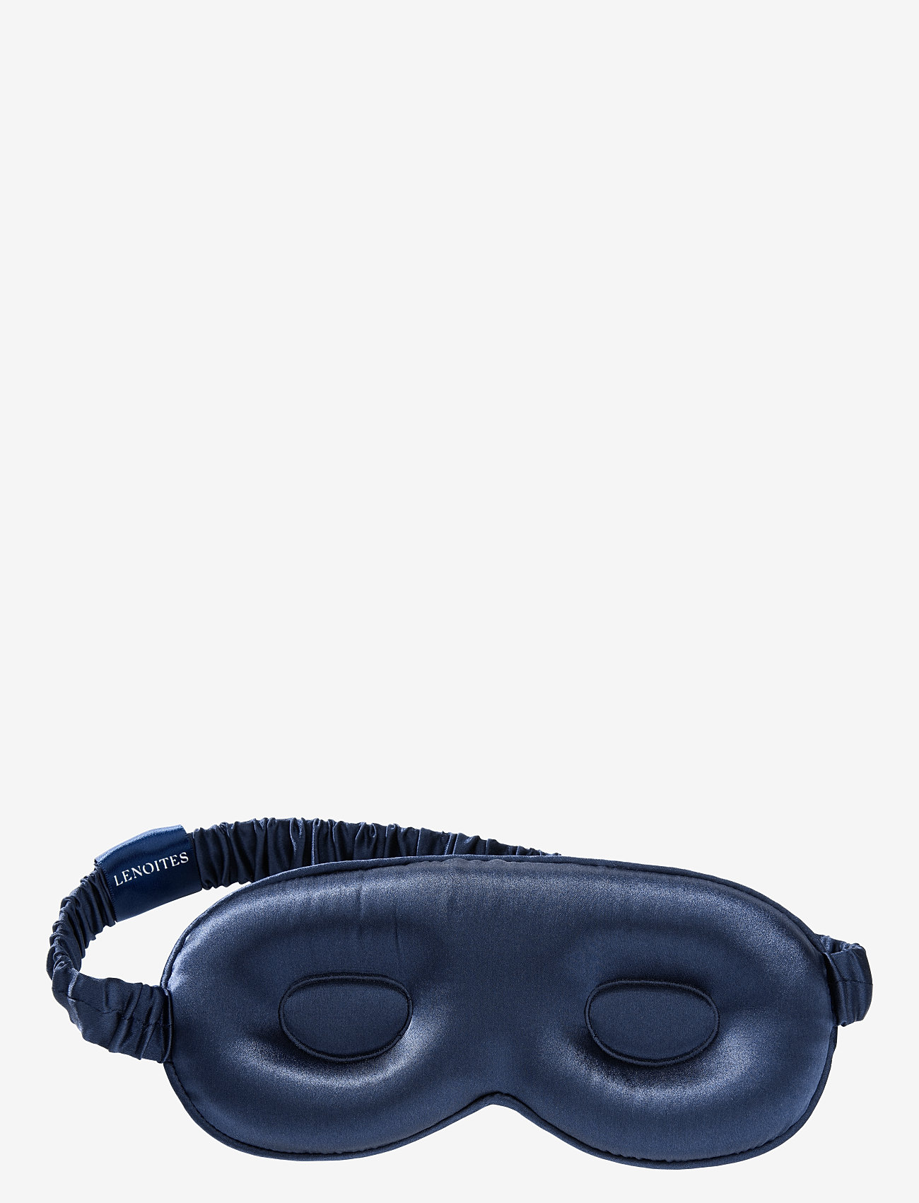 Lenoites - Mulberry Silk Contour Sleep Mask - svefngrímur - navy - 0