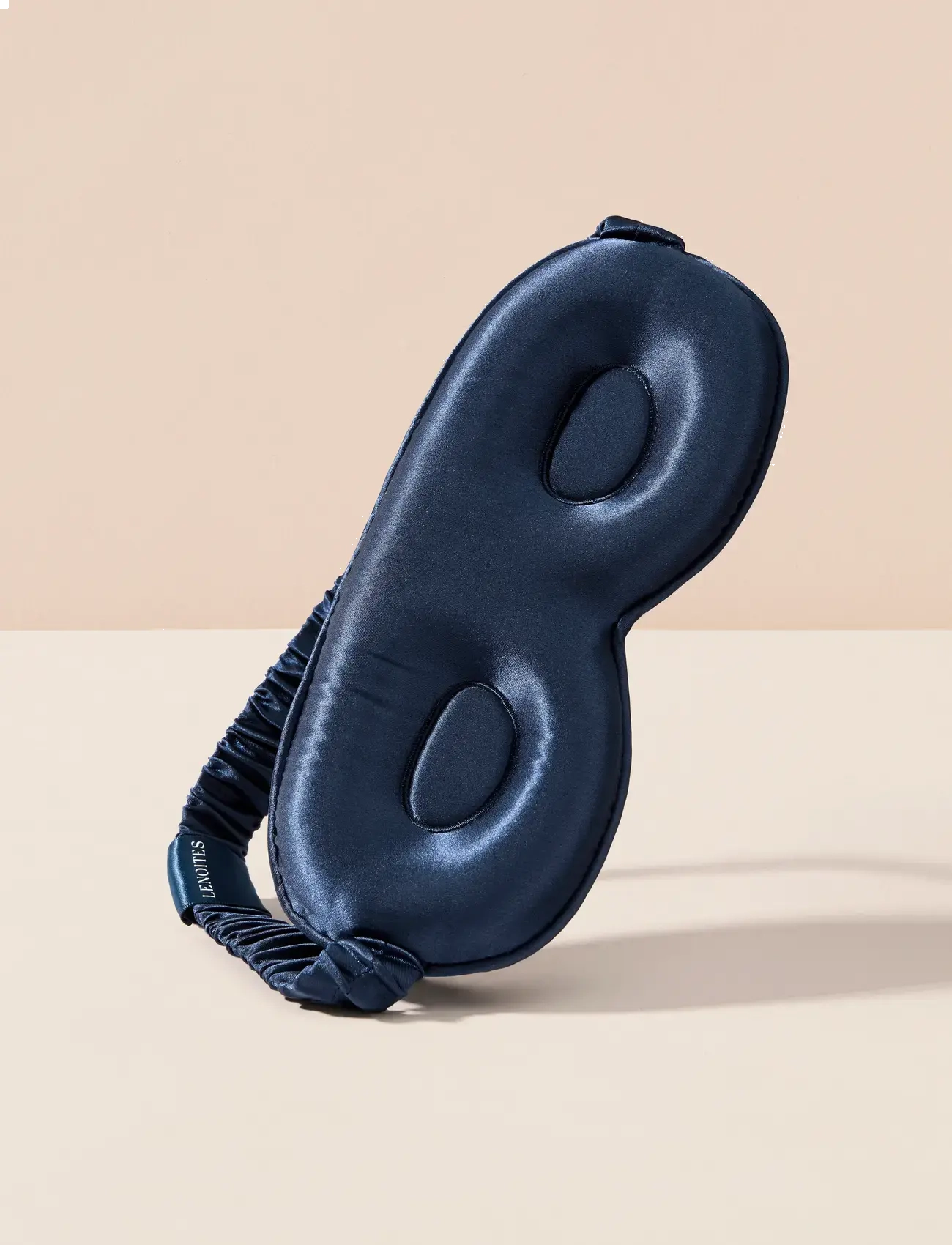 Lenoites - Mulberry Silk Contour Sleep Mask - magamismaskid - navy - 1