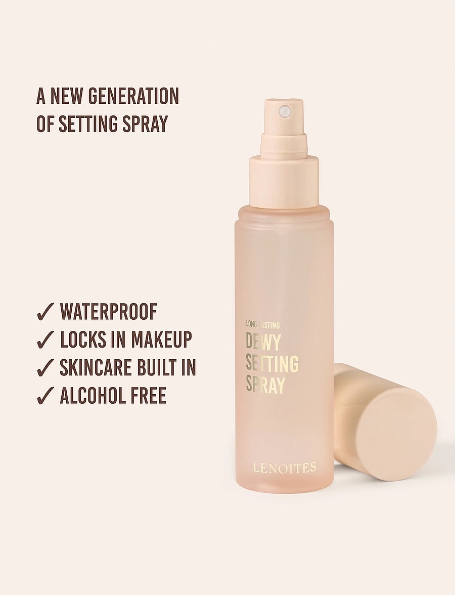 Lenoites - Long Lasting Dewy Setting Spray - makeup - transparant - 1