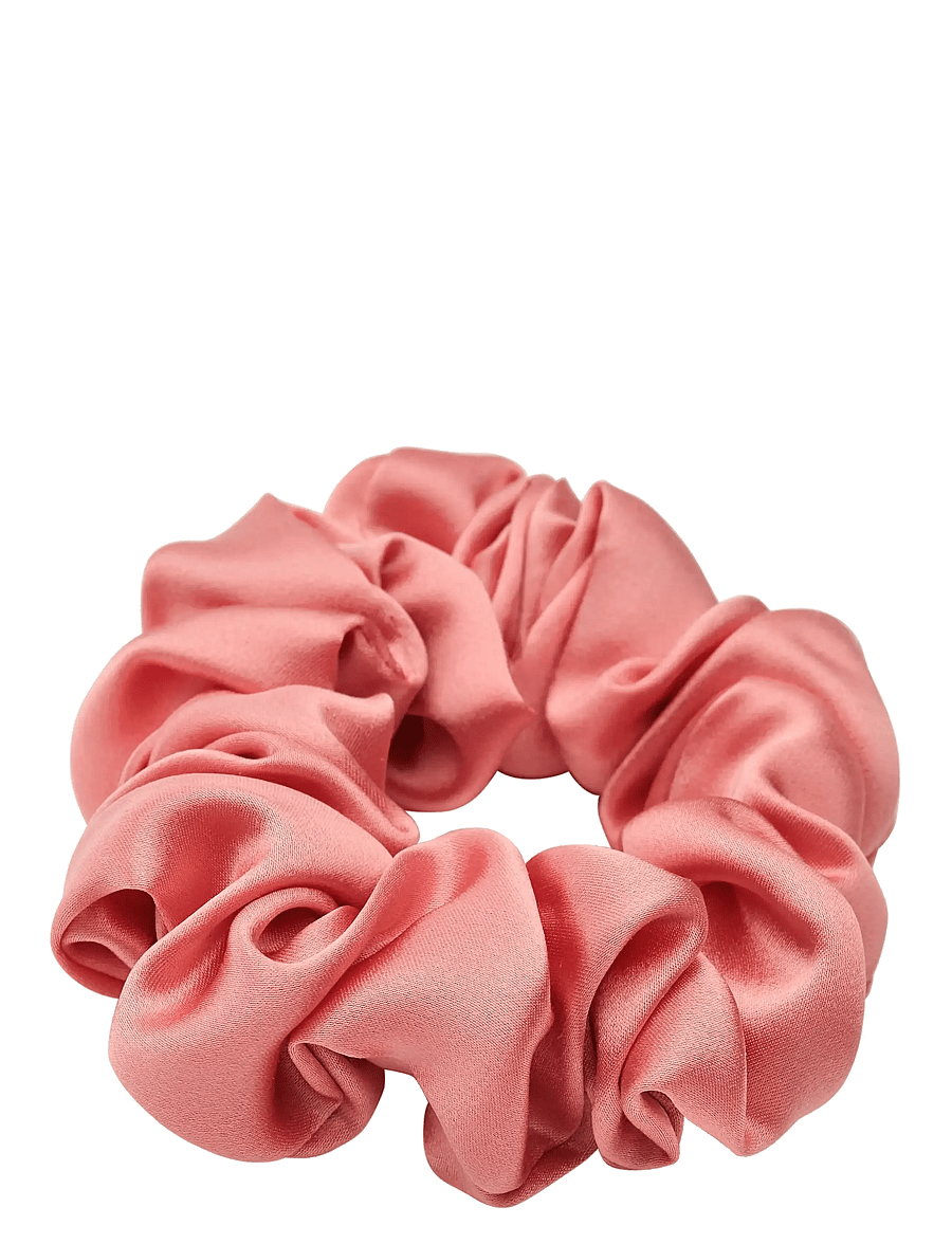 Lenoites - Mulberry Silk Scrunchie - plaukų gumytės ir plaukų raišteliai - pink - 0