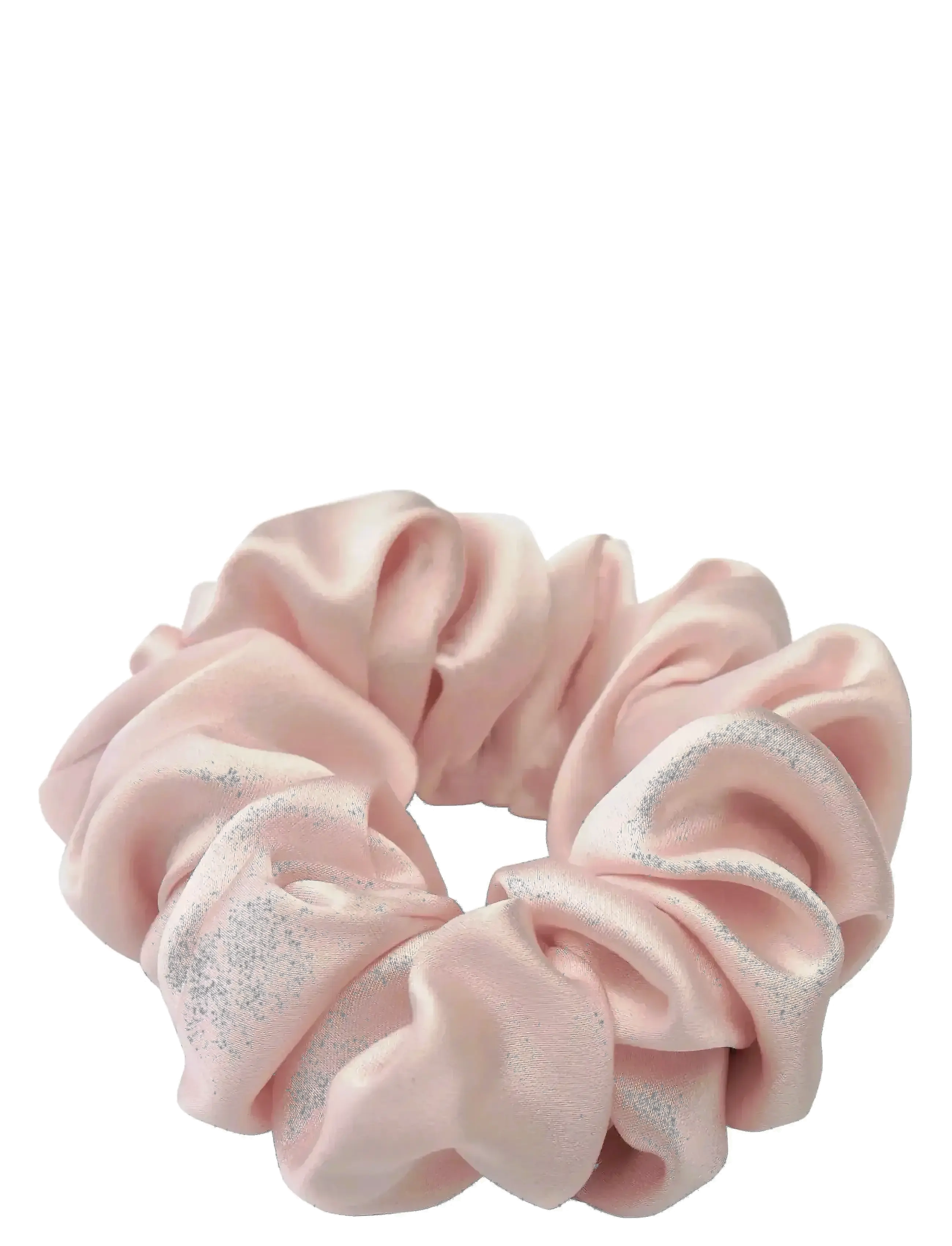 Lenoites Mulberry Silk Scrunchie - Hårstrikker - PEARL PINK / pink/rose