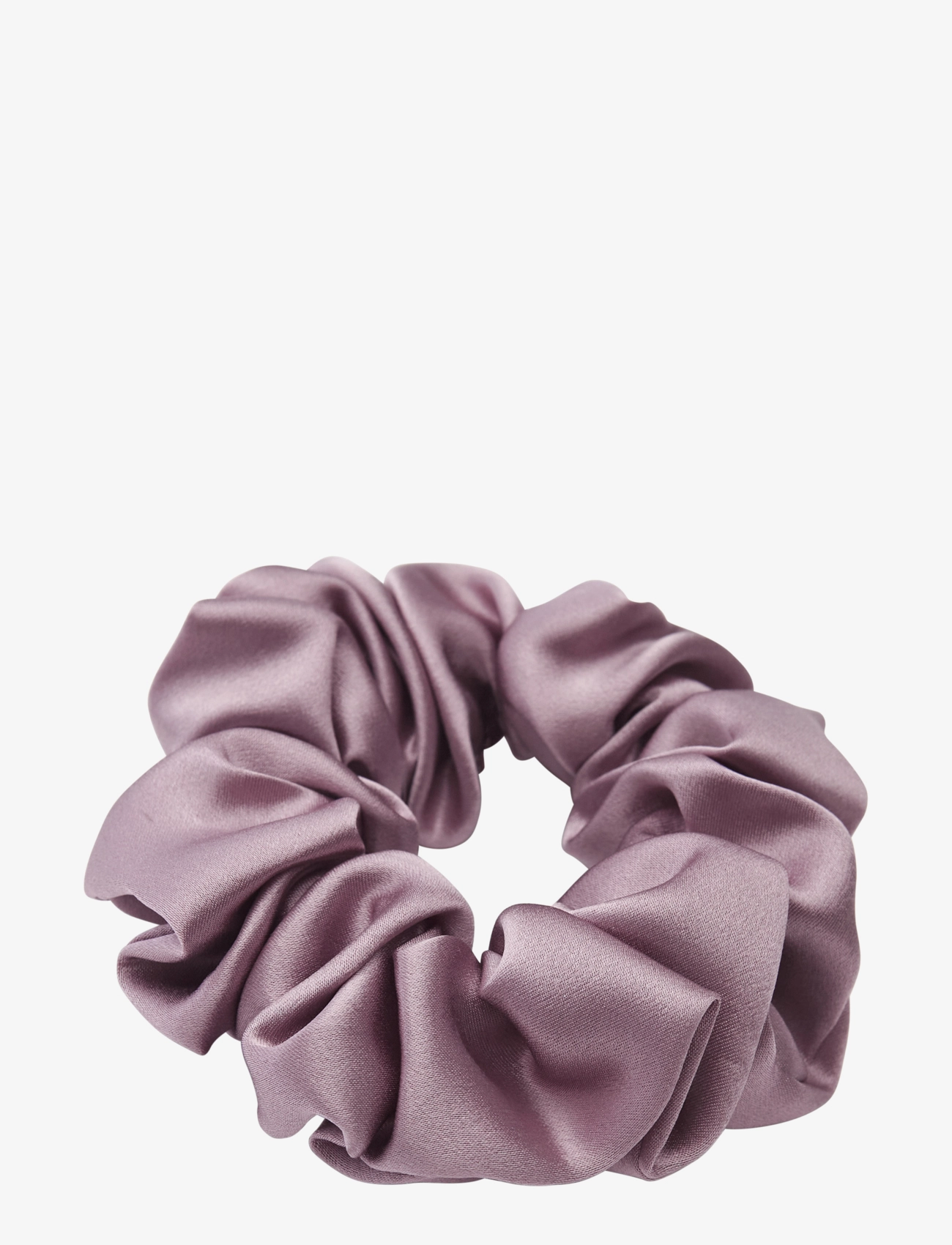 Lenoites Mulberry Silk Scrunchie, Silke Scrunchie, Lila, Str: ONE SIZE