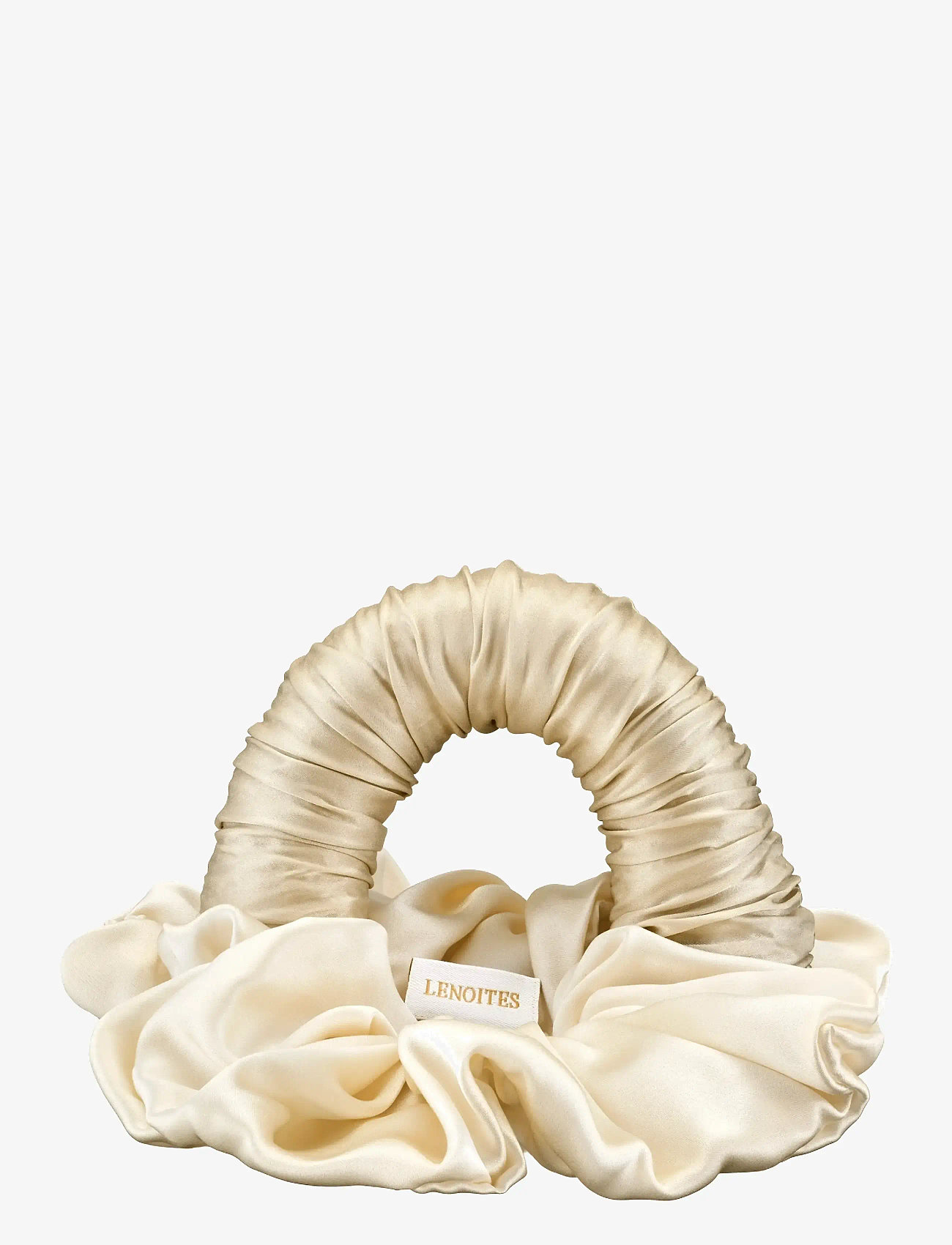 Lenoites - Blowout Tie in Mulberry Silk - soojendusega lokirullid - golden sand - 1