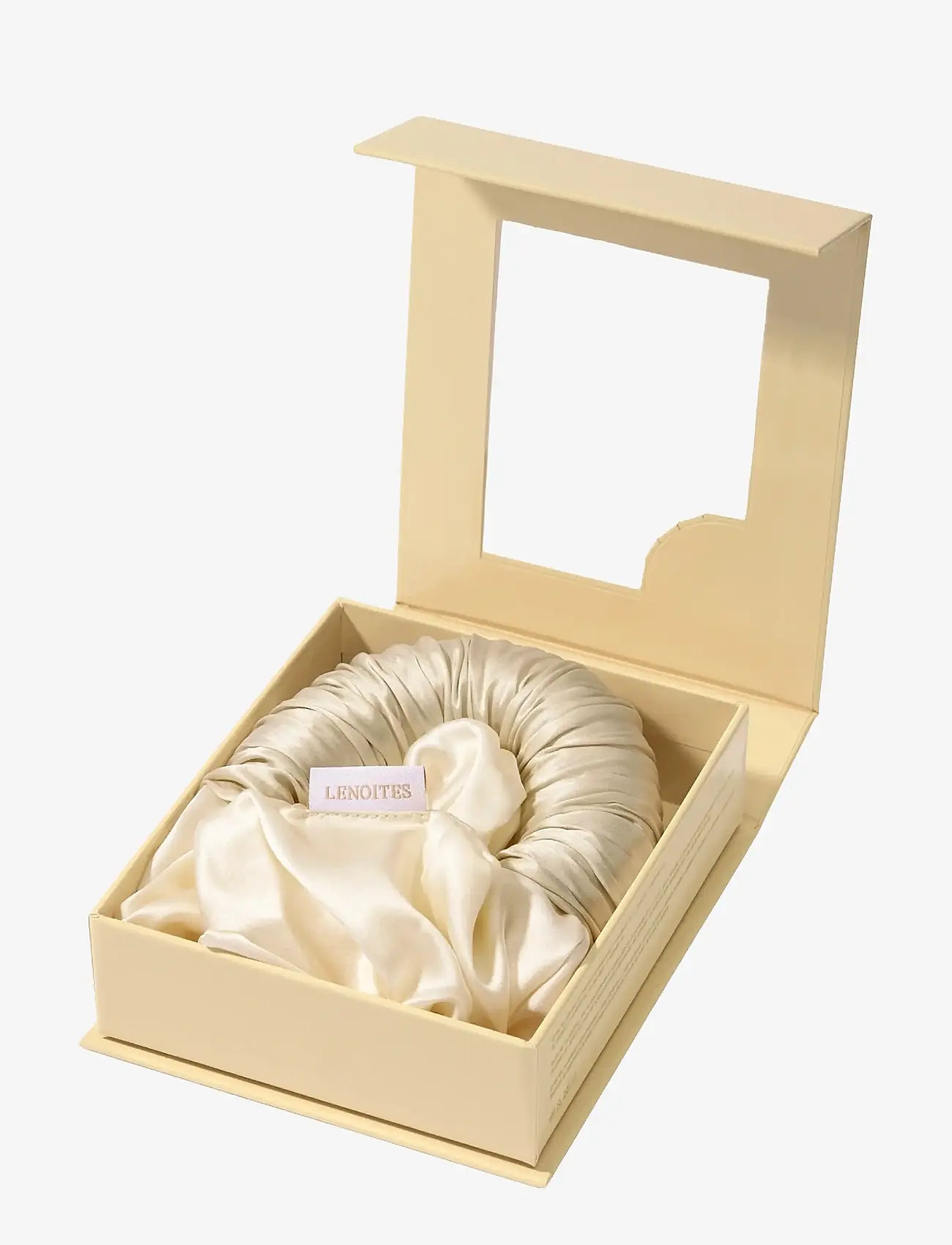 Lenoites - Blowout Tie in Mulberry Silk - soojendusega lokirullid - golden sand - 2