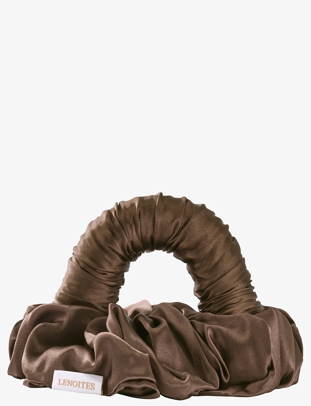 Lenoites - Blowout Tie in Mulberry Silk - varmecurlere - mocha / espresso - 1