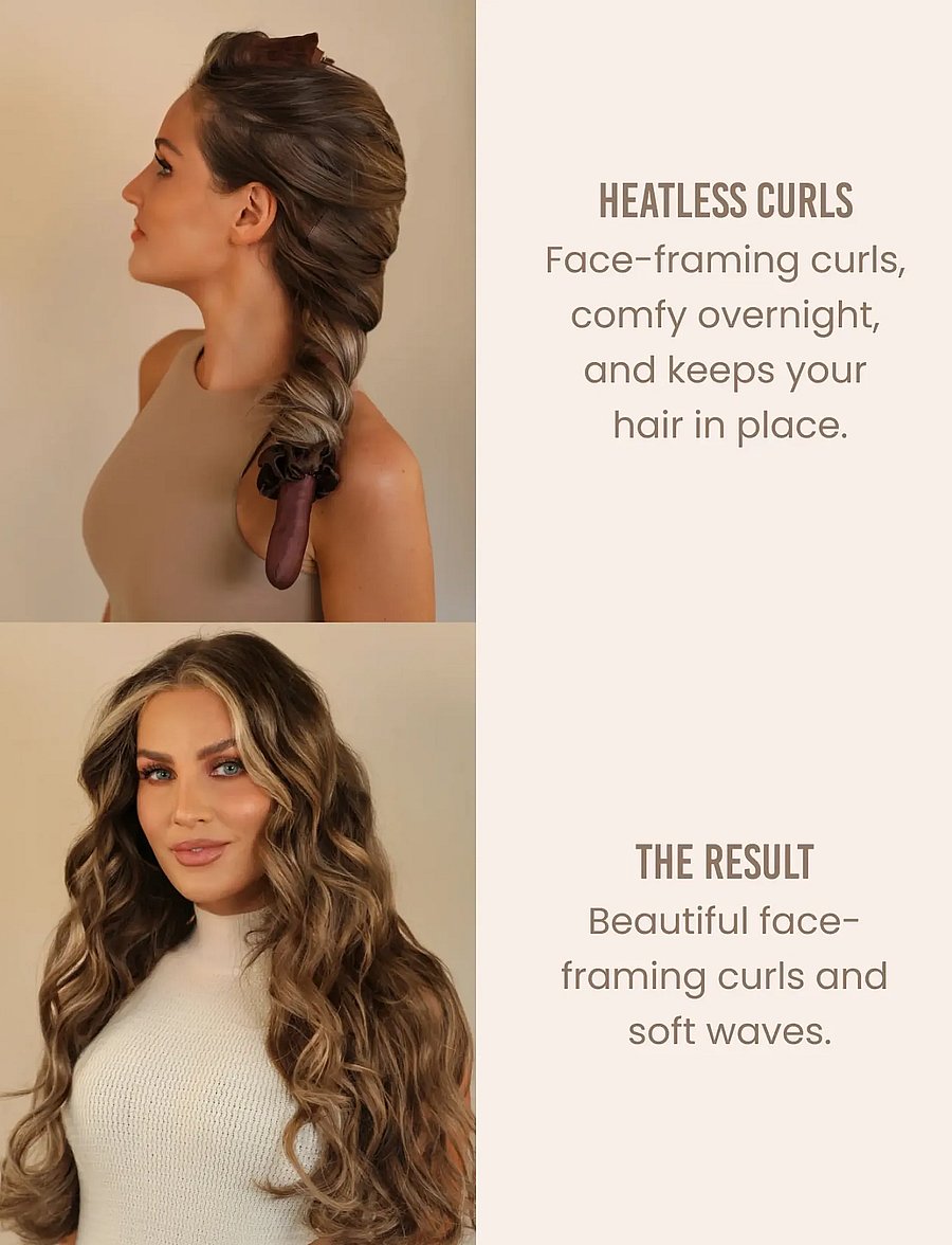 Lenoites - Heatless Curls Unicorn - soojendusega lokirullid - black - 0