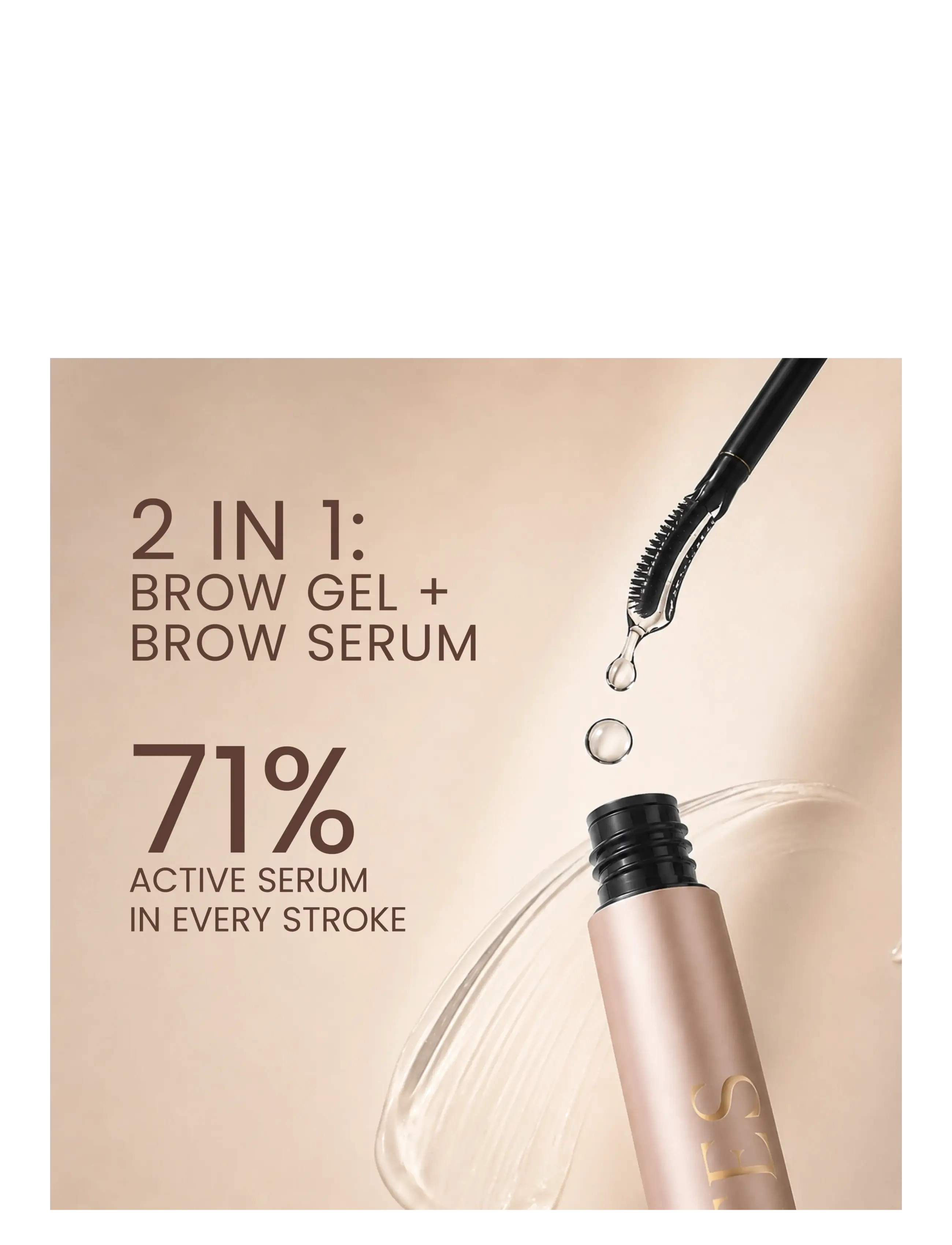 Lenoites - BrowLift Growth Serum Gel - Ögon & bryn  - transperant - 2