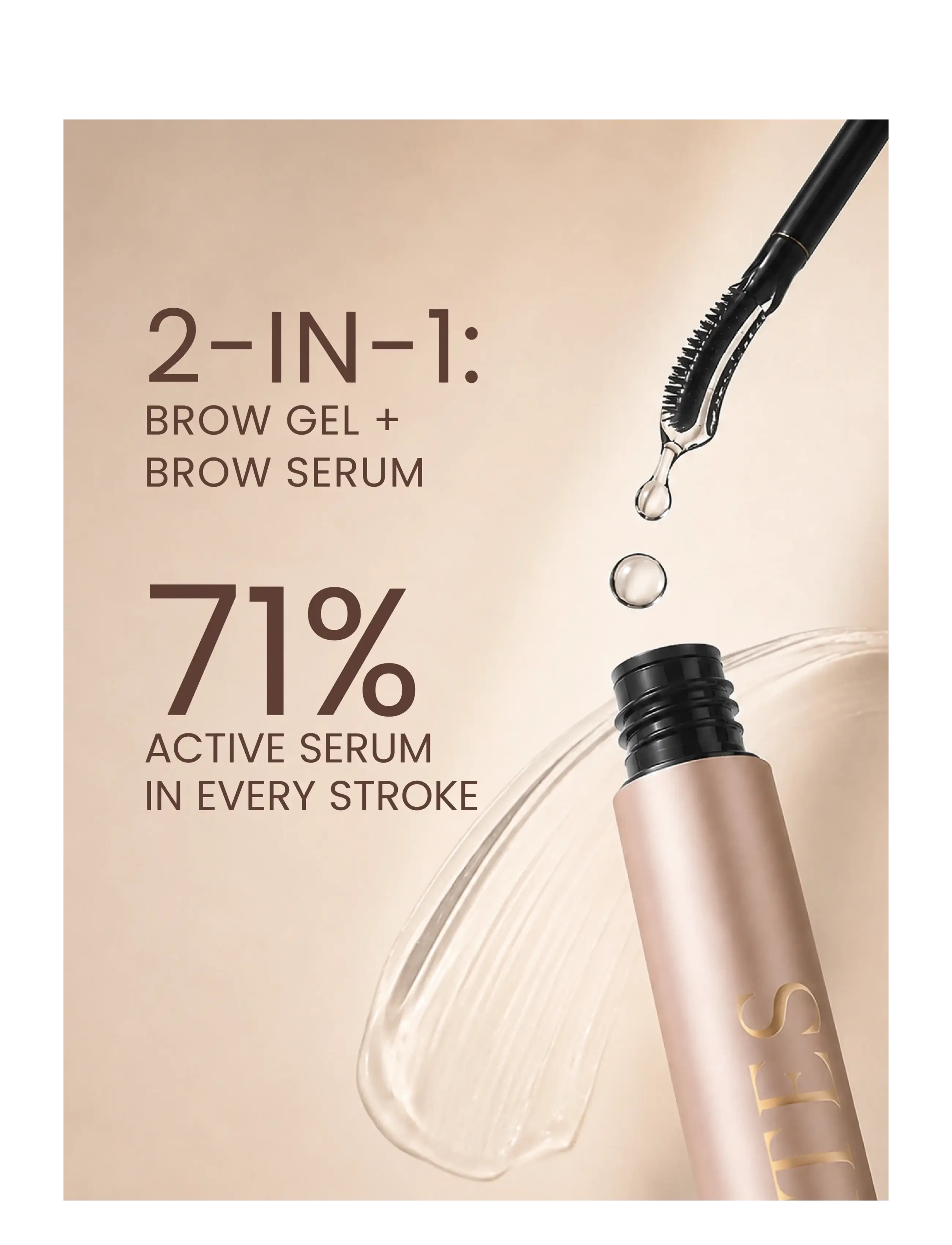 Lenoites Browlift Growth Serum Gel ögonbryn dam – bild 4