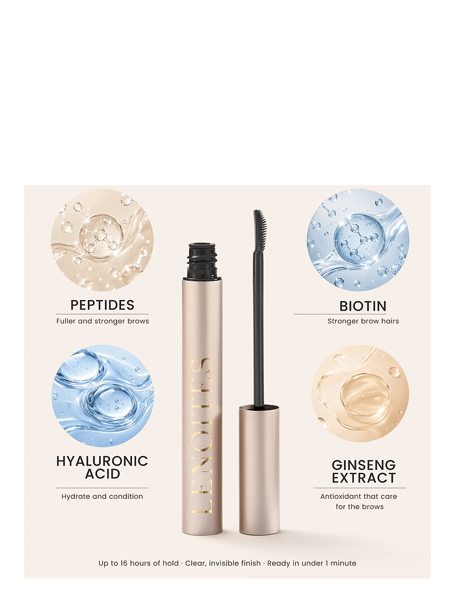 Lenoites - BrowLift Growth Serum Gel - silmad ja kulmud - transperant - 3