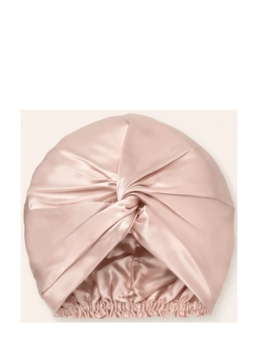 Lenoites - Mulberry Silk Sleeping Cap - aksessuaarid - pink - 2