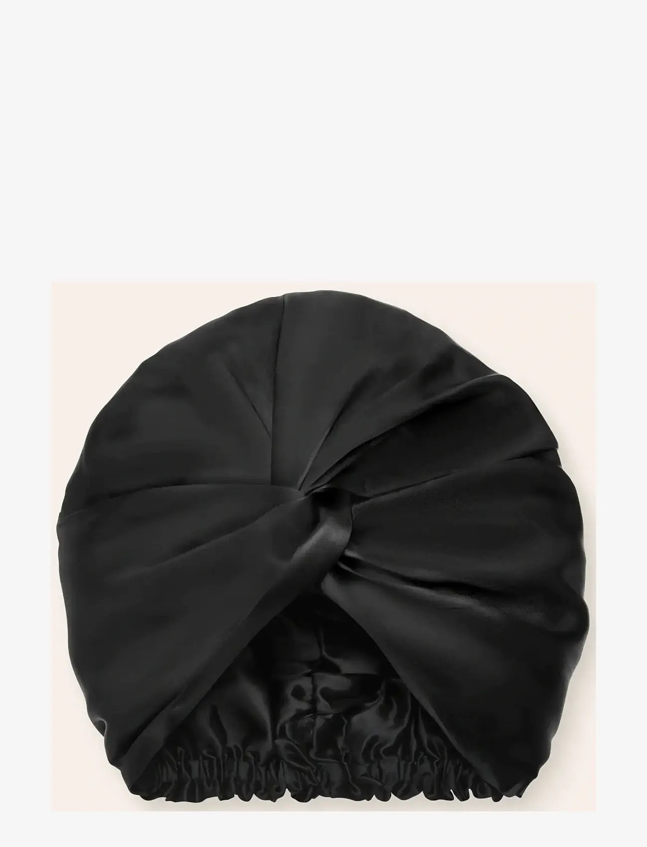 Lenoites - Mulberry Silk Sleeping Cap - tilbehør til hudpleje - black - 2