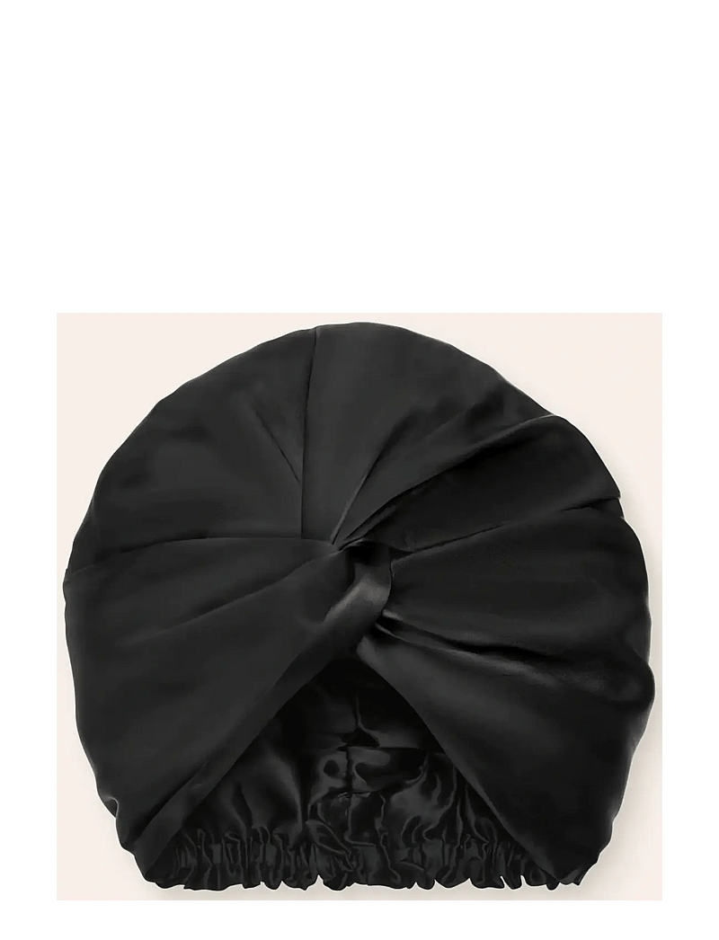 Lenoites - Mulberry Silk Sleeping Cap - aksessuaarid - black - 2