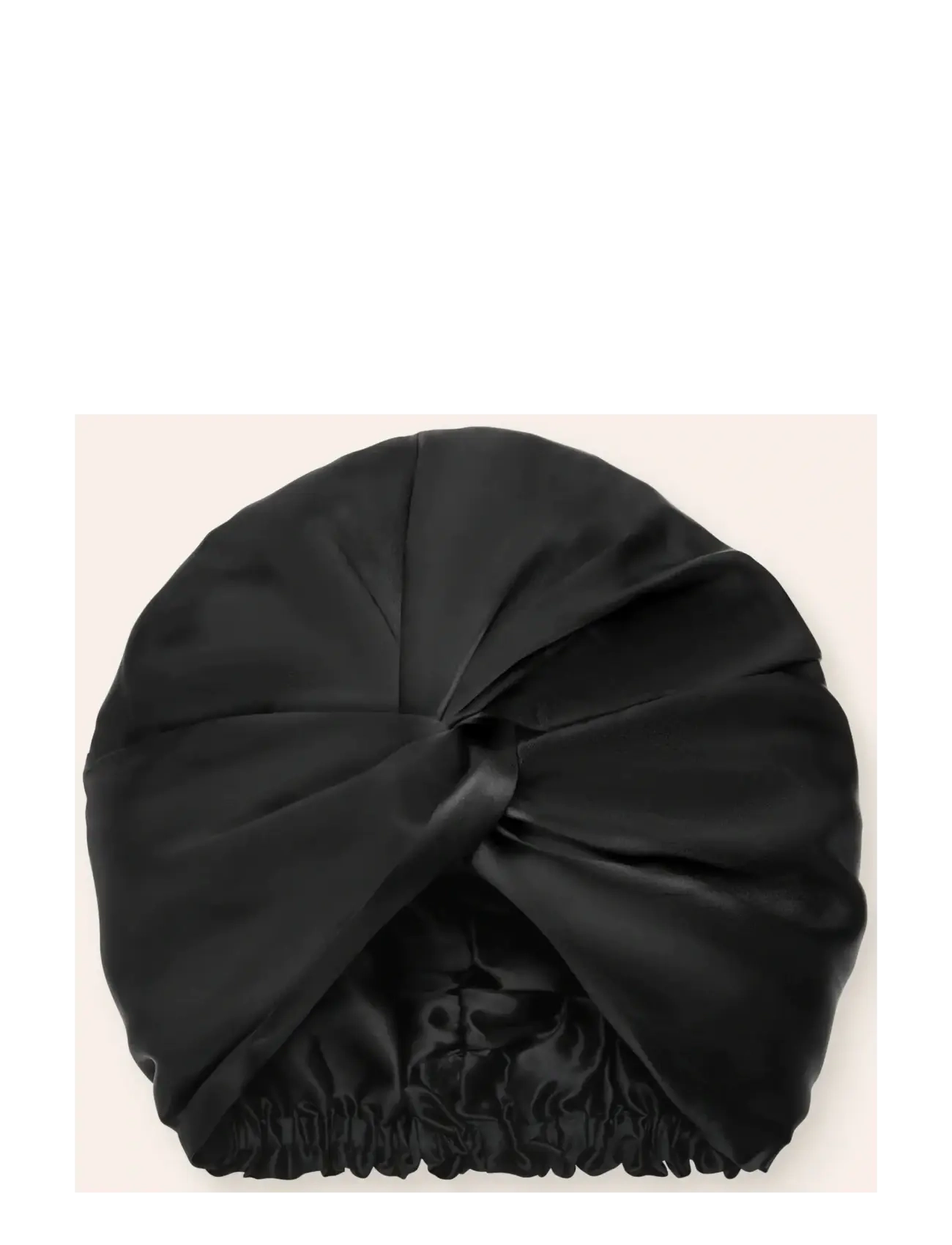 Lenoites - Mulberry Silk Sleeping Cap - ihonhoitotarvikkeet - black - 2