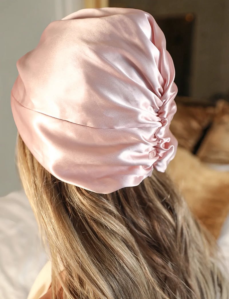 Lenoites - Mulberry Silk Sleeping Cap - aksessuaarid - black - 5