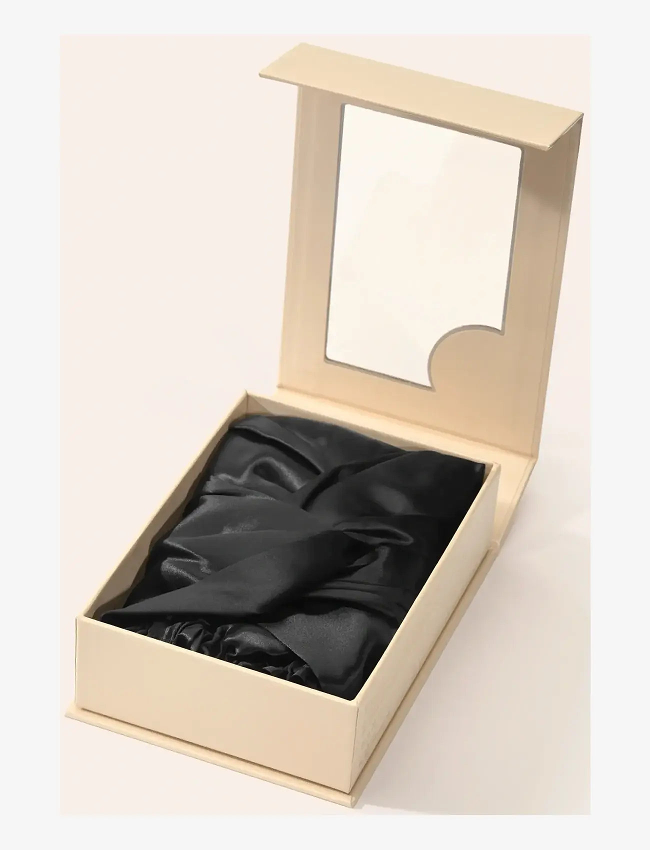 Lenoites - Mulberry Silk Sleeping Cap - tilbehør til hudpleje - black - 3