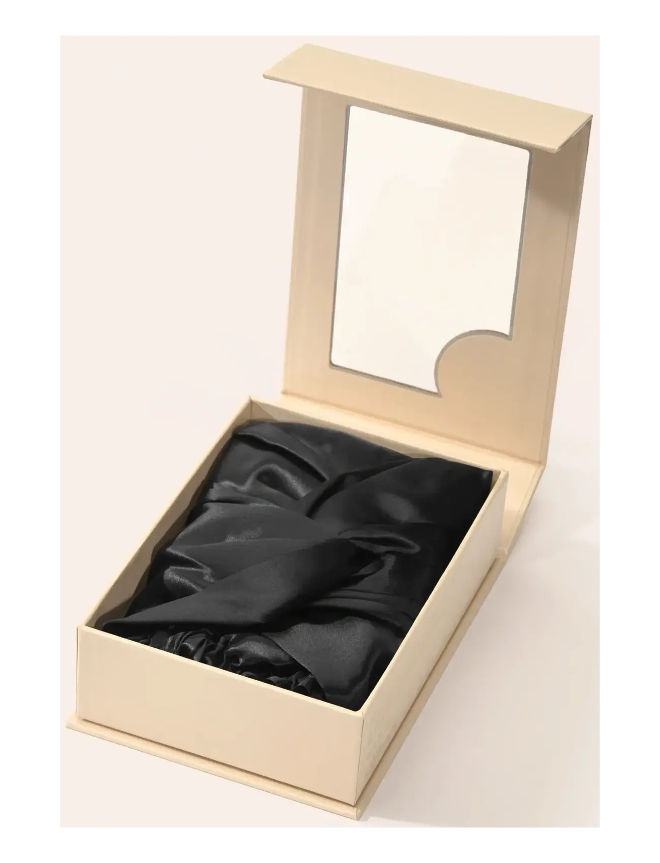 Lenoites - Mulberry Silk Sleeping Cap - ihonhoitotarvikkeet - black - 3