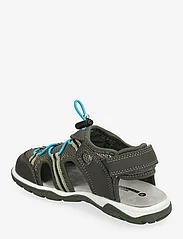 Leomil - Boys sandal - summer savings - khaki/dark turkish blue - 3