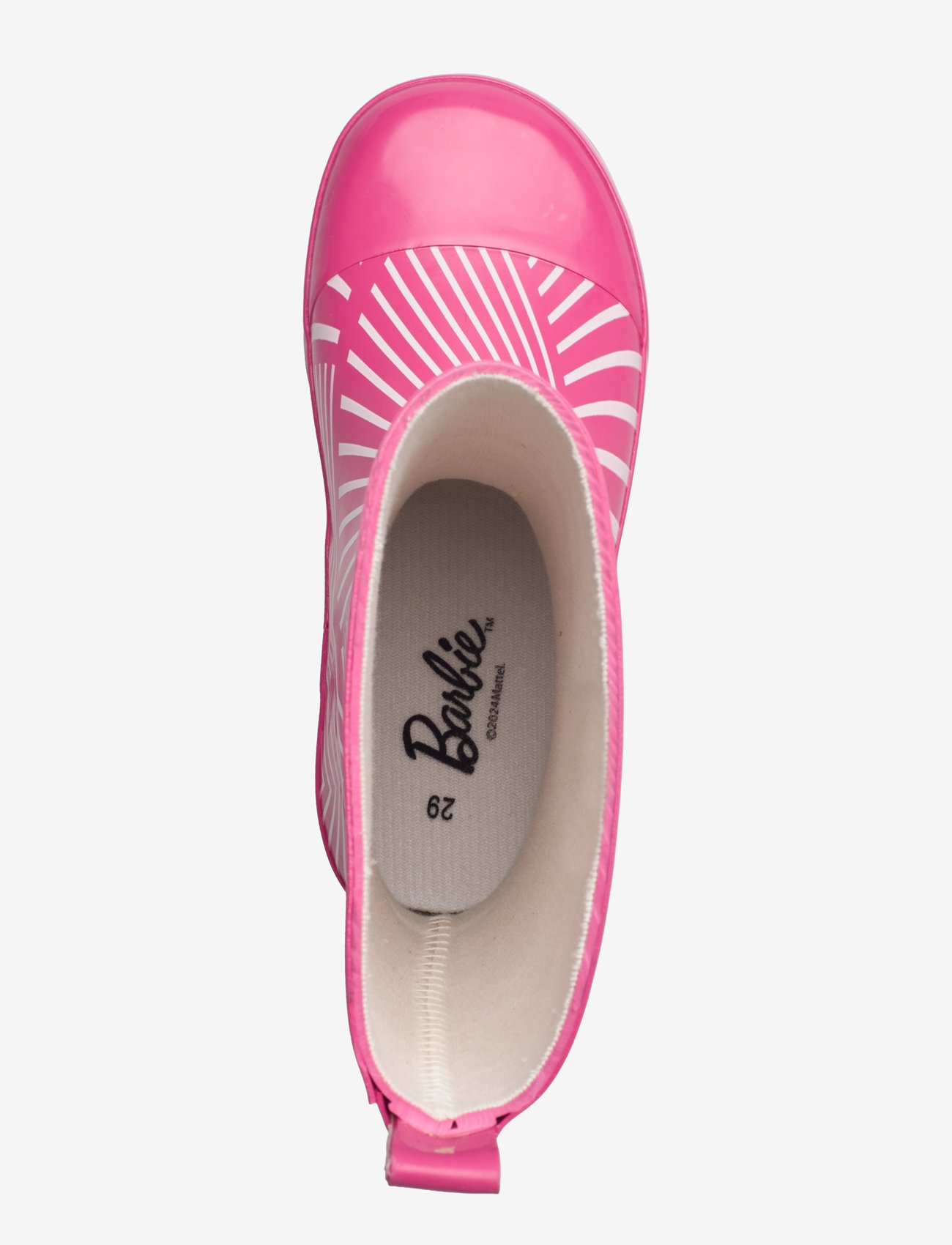 Barbie - Barbie rainboot - ungefütterte gummistiefel - fuchsia/fuchsia - 3