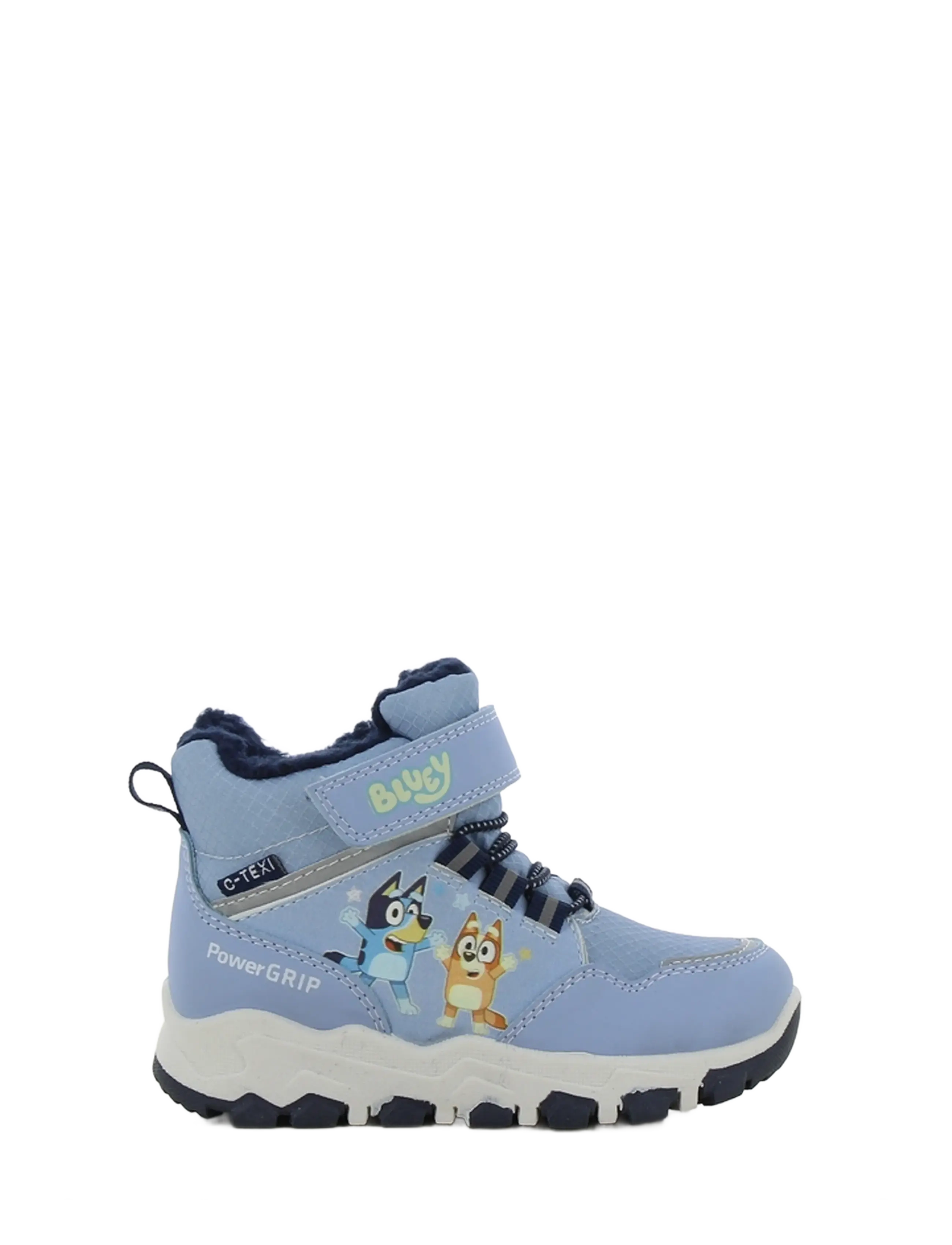 Leomil Boys snowboot - Børn 23-34 - GREY BLUE/SILVER / blue