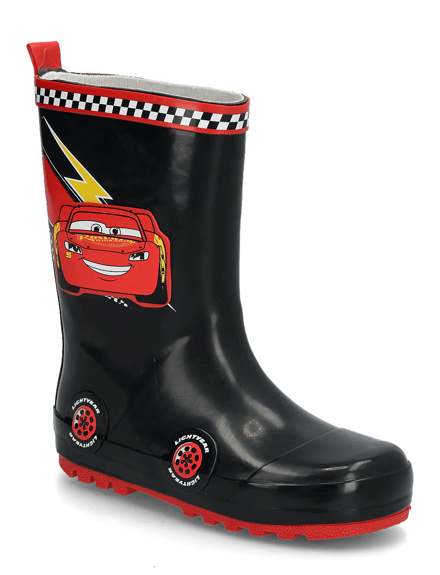 Cars - Boys rainboots - ungefütterte gummistiefel - black/red - 0