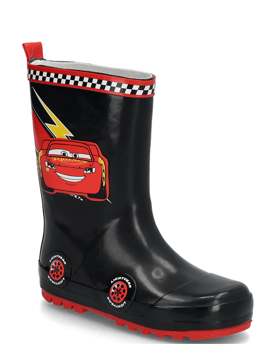 Cars - Boys rainboots - ungefütterte gummistiefel - black/red - 0