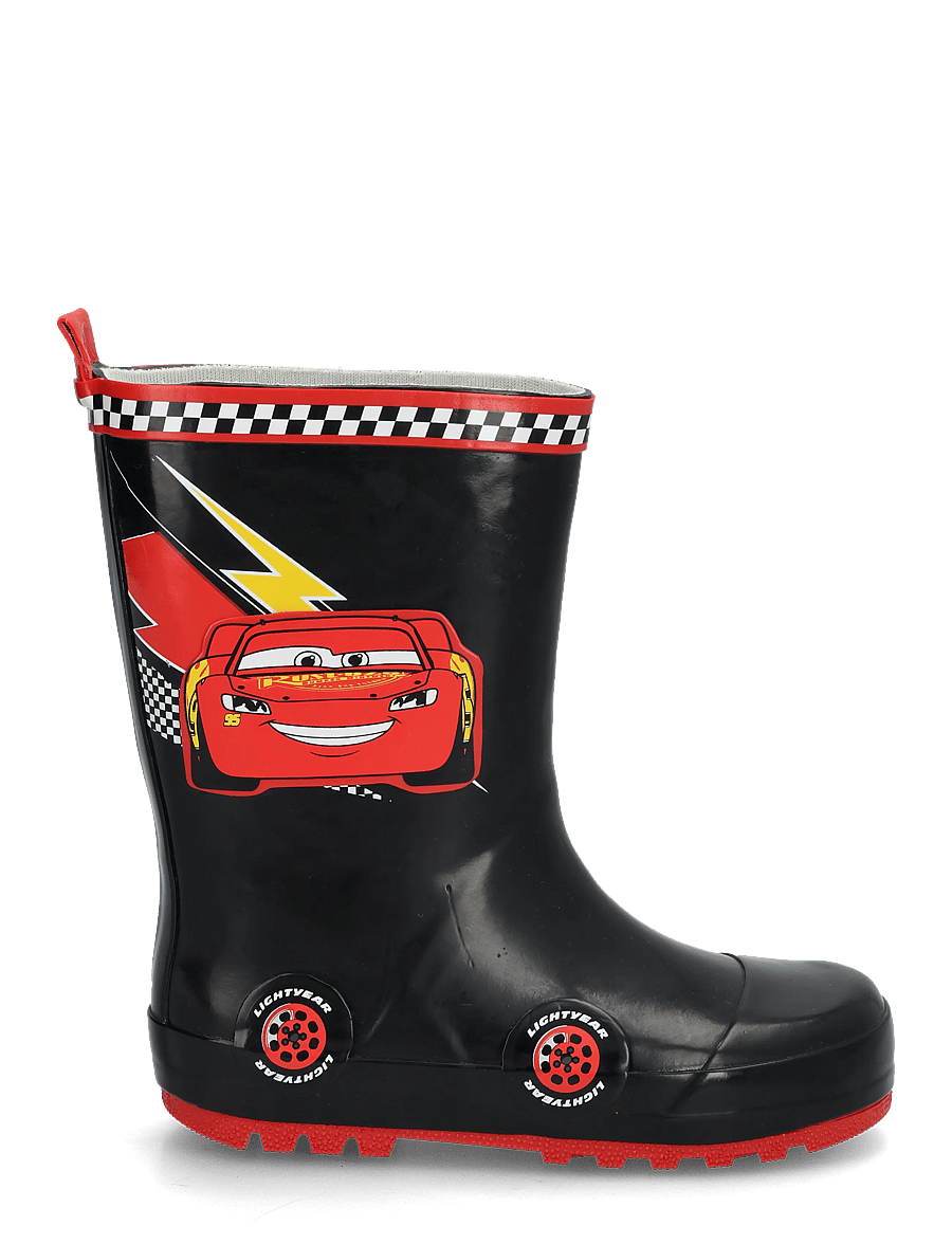 Cars - Boys rainboots - ungefütterte gummistiefel - black/red - 2