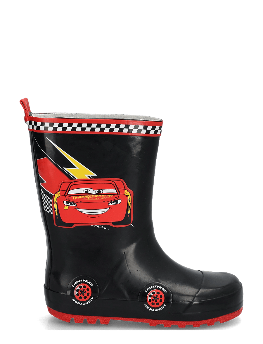 Cars - Boys rainboots - ungefütterte gummistiefel - black/red - 2