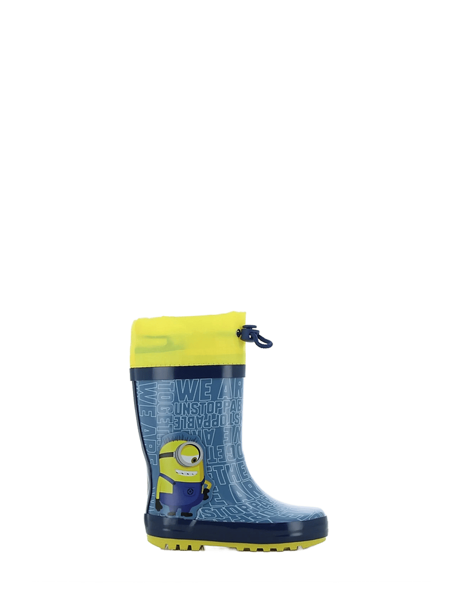 Minions - Boys rainboots - gefütterte gummistiefel - light blue/yellow - 0