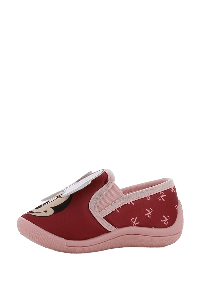 Minnie Maus - Girls houseshoes - hausschuhe - burgundy/pink - 1